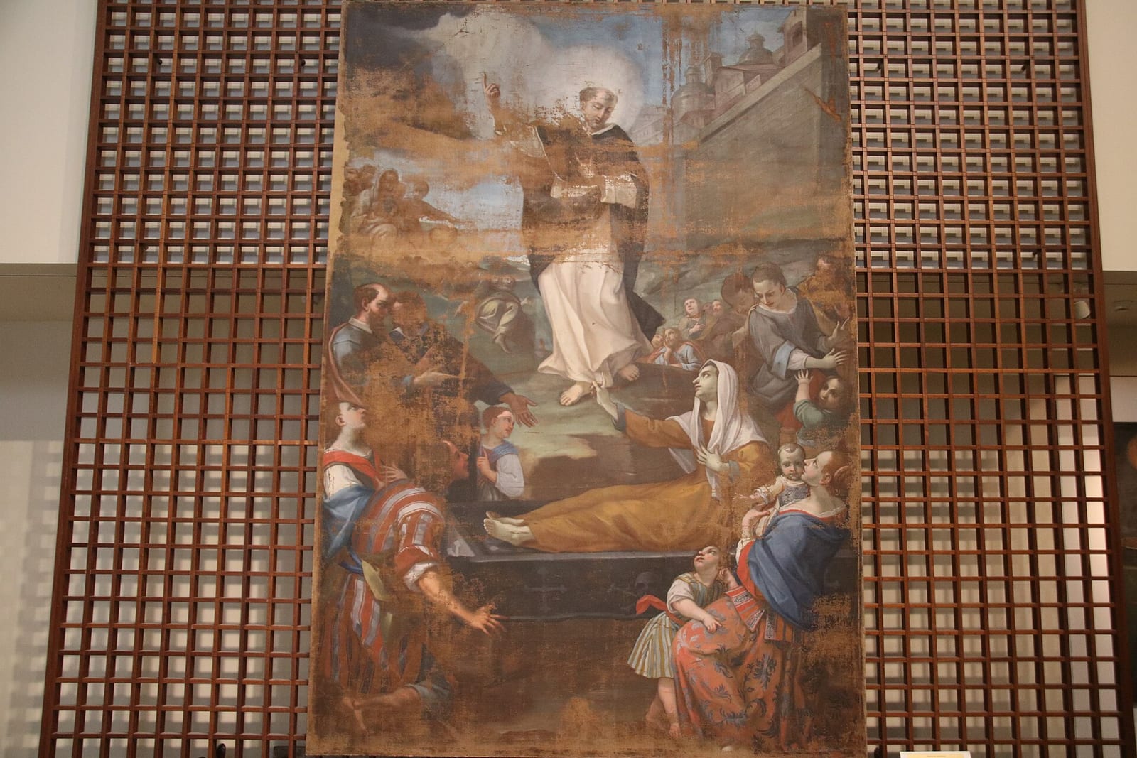 L'église San Francesco de Montefalco dans son environnement