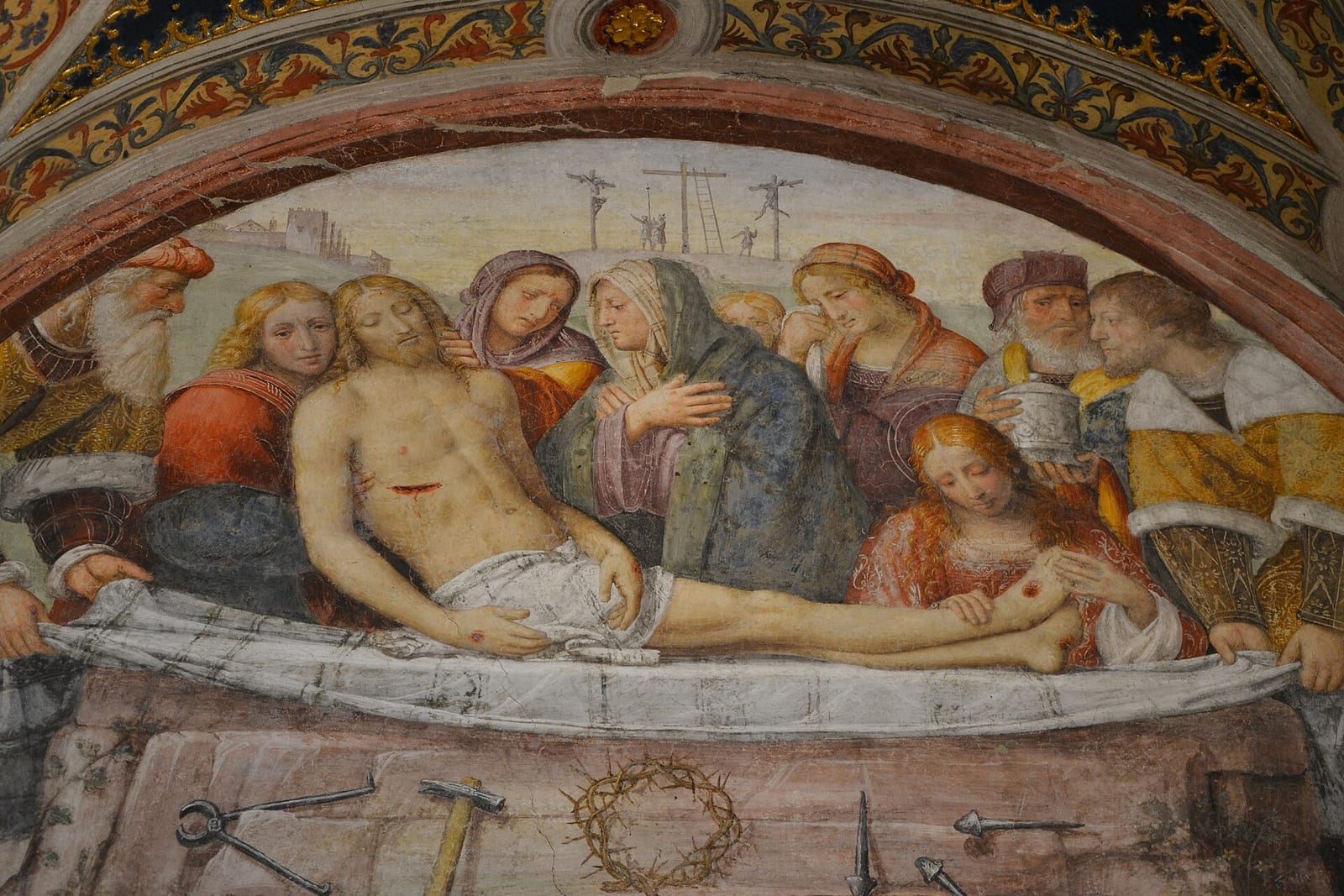 Détail de San Maurizio al Monastero Maggiore à Milan