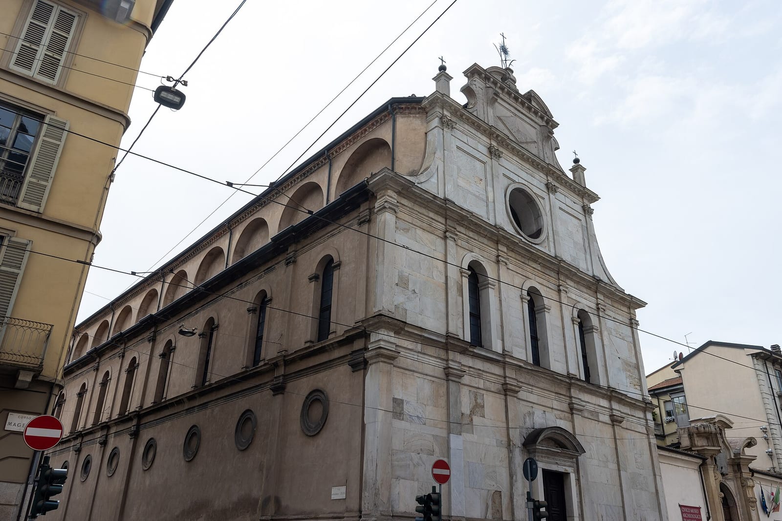 Vue de San Maurizio al Monastero Maggiore à Milan
