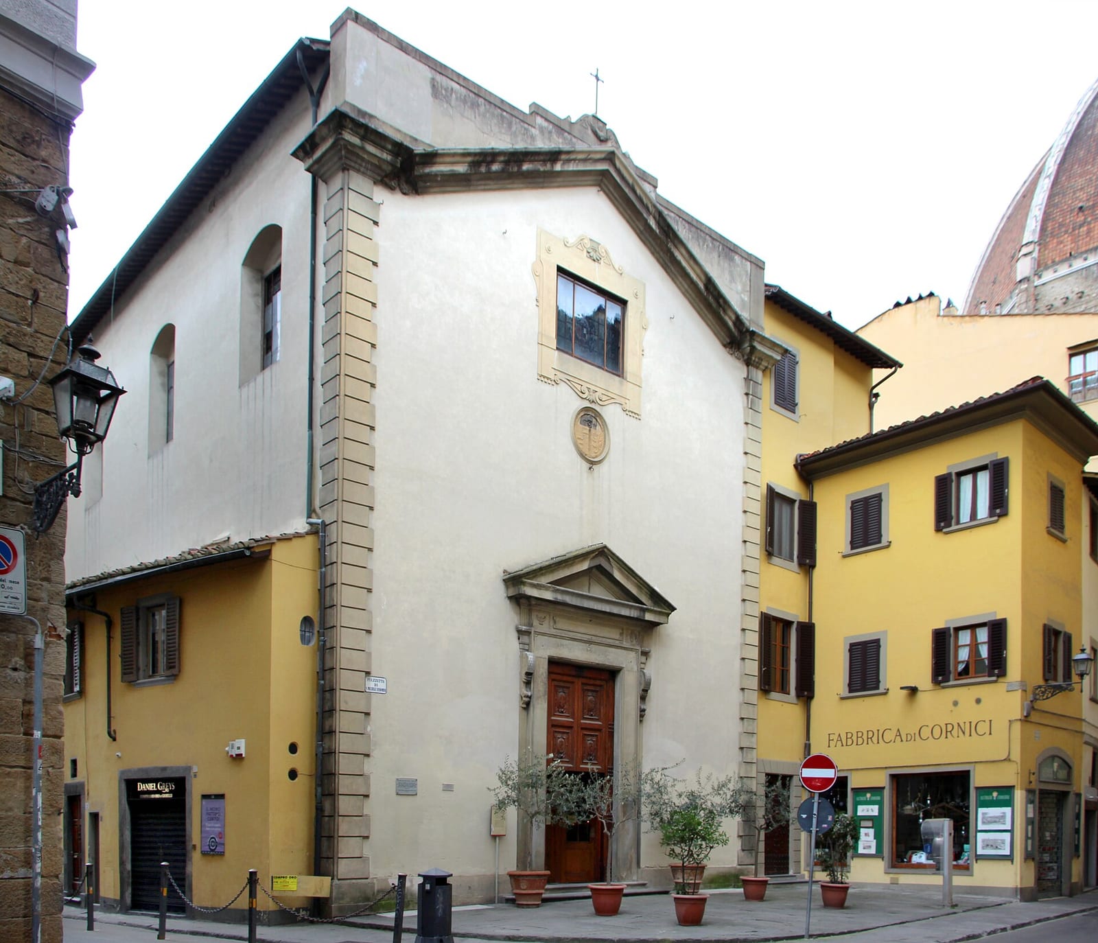 Façade de L'église San Michele Visdomini