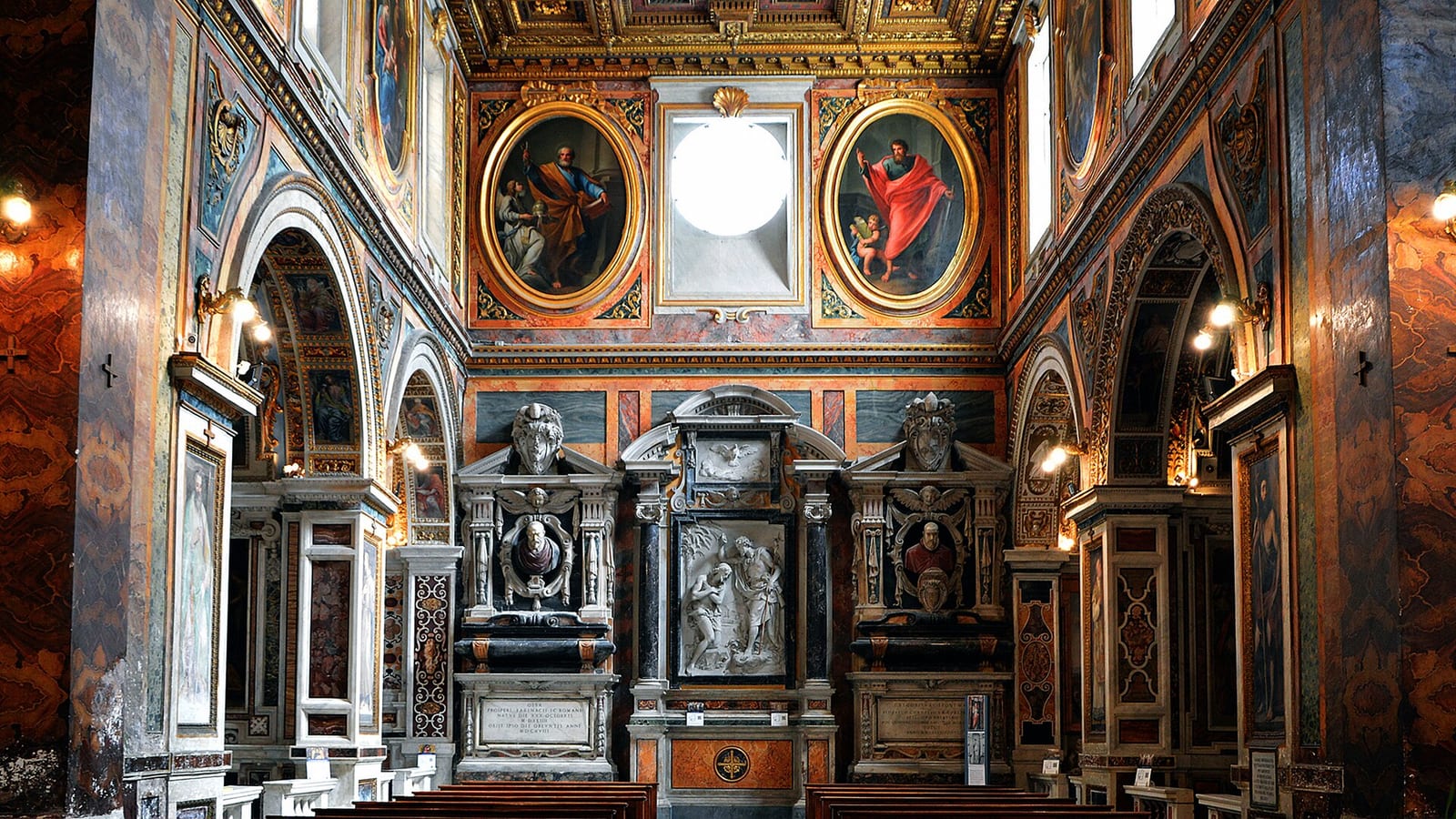 Façade de L'église San Silvestro al Quirinale