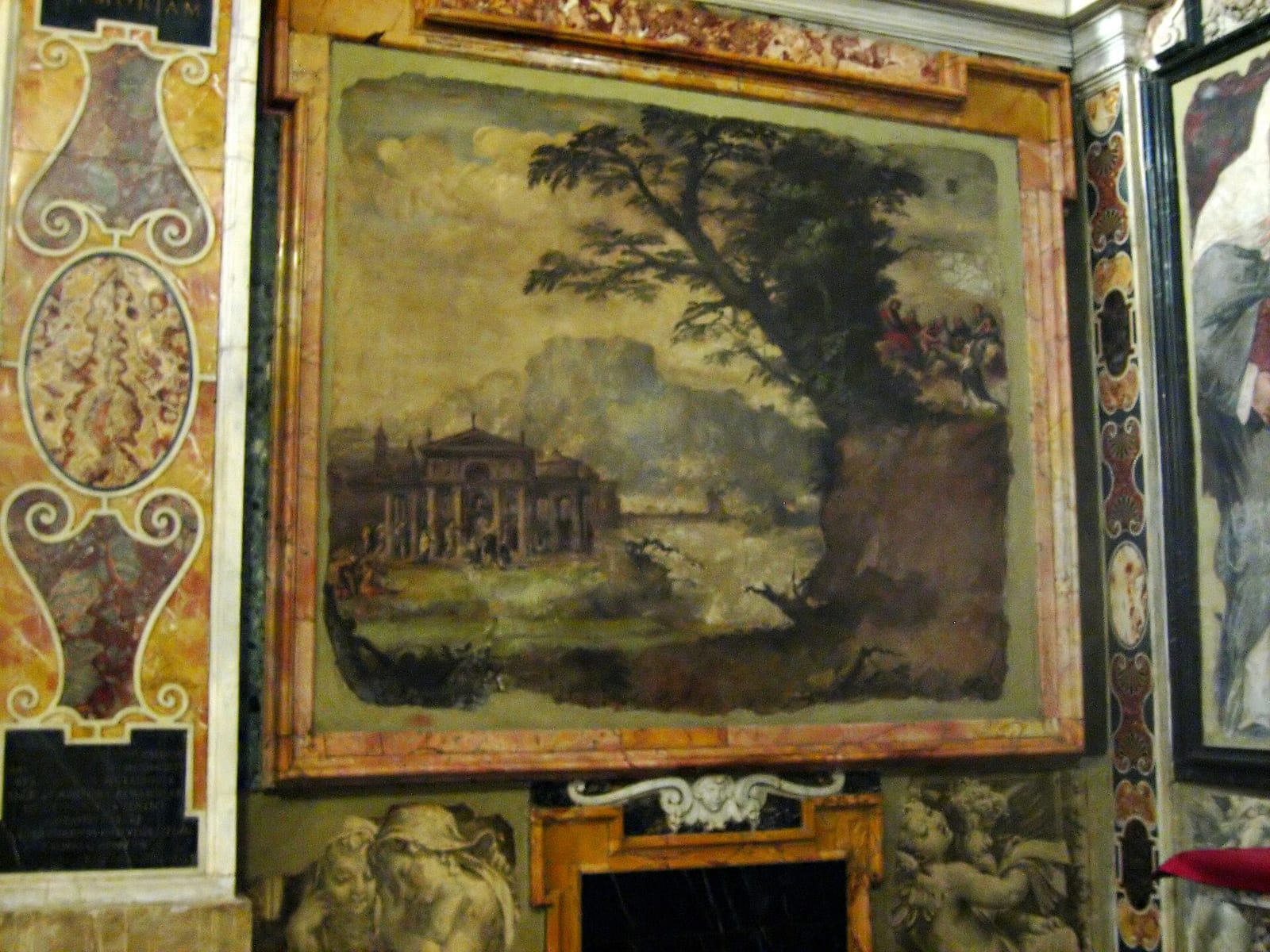 Intérieur de L'église San Silvestro al Quirinale
