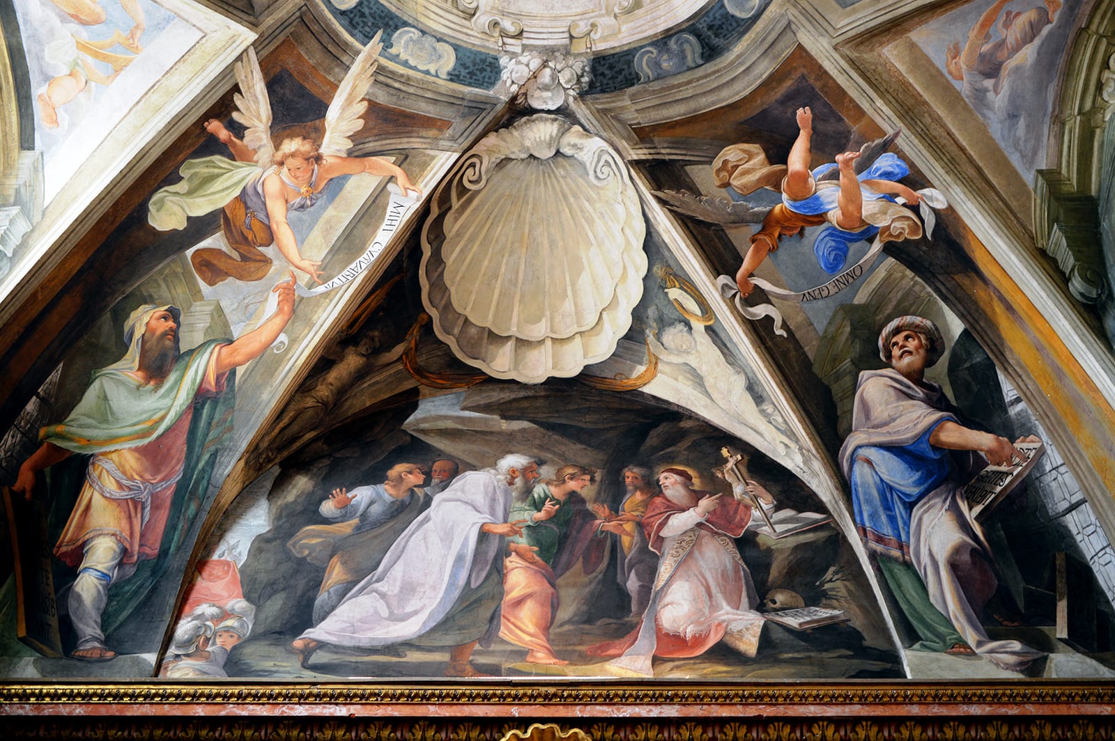 Détail de L'église San Silvestro al Quirinale