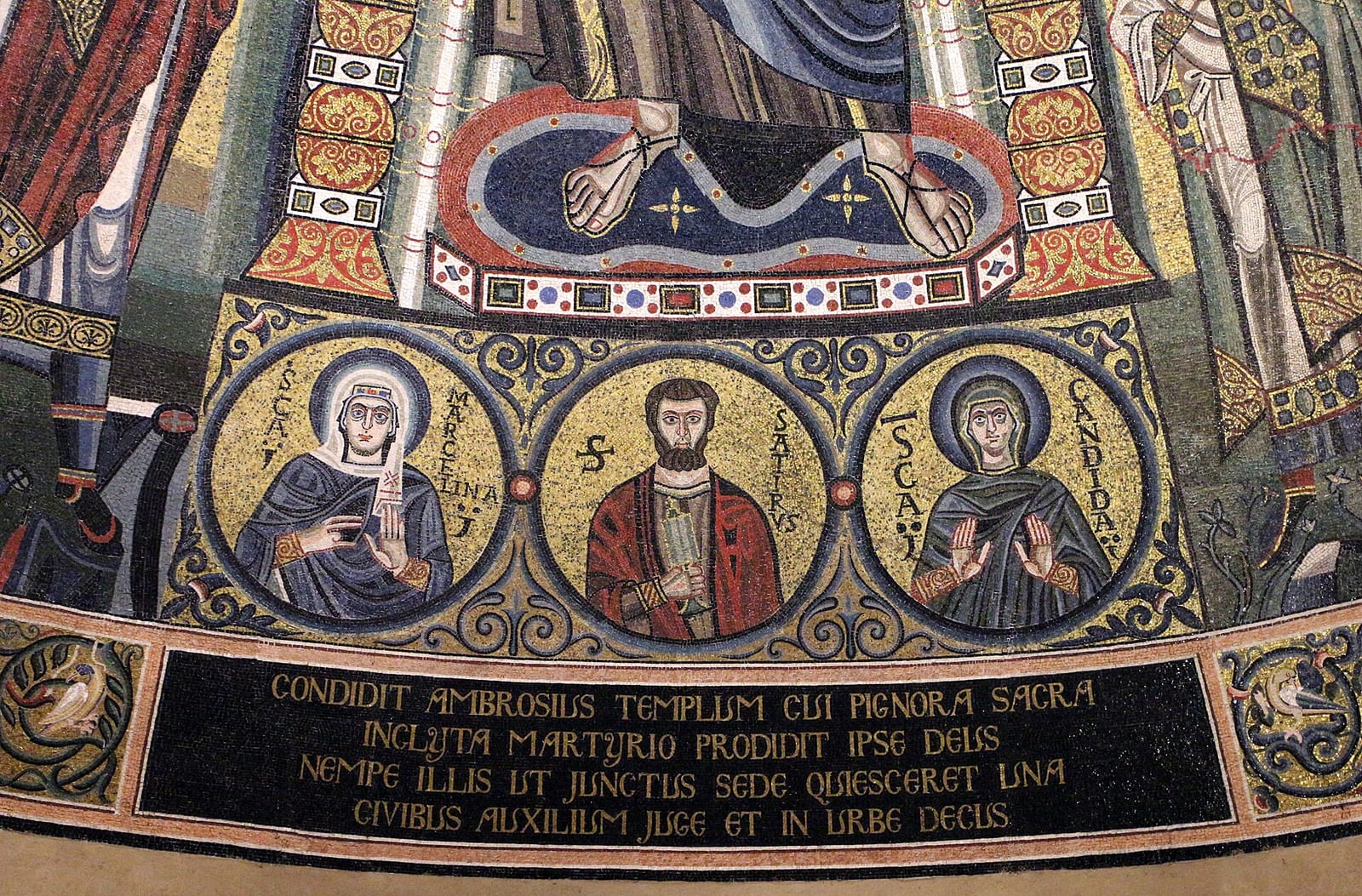 Intérieur de L'église Sant'Ambrogio