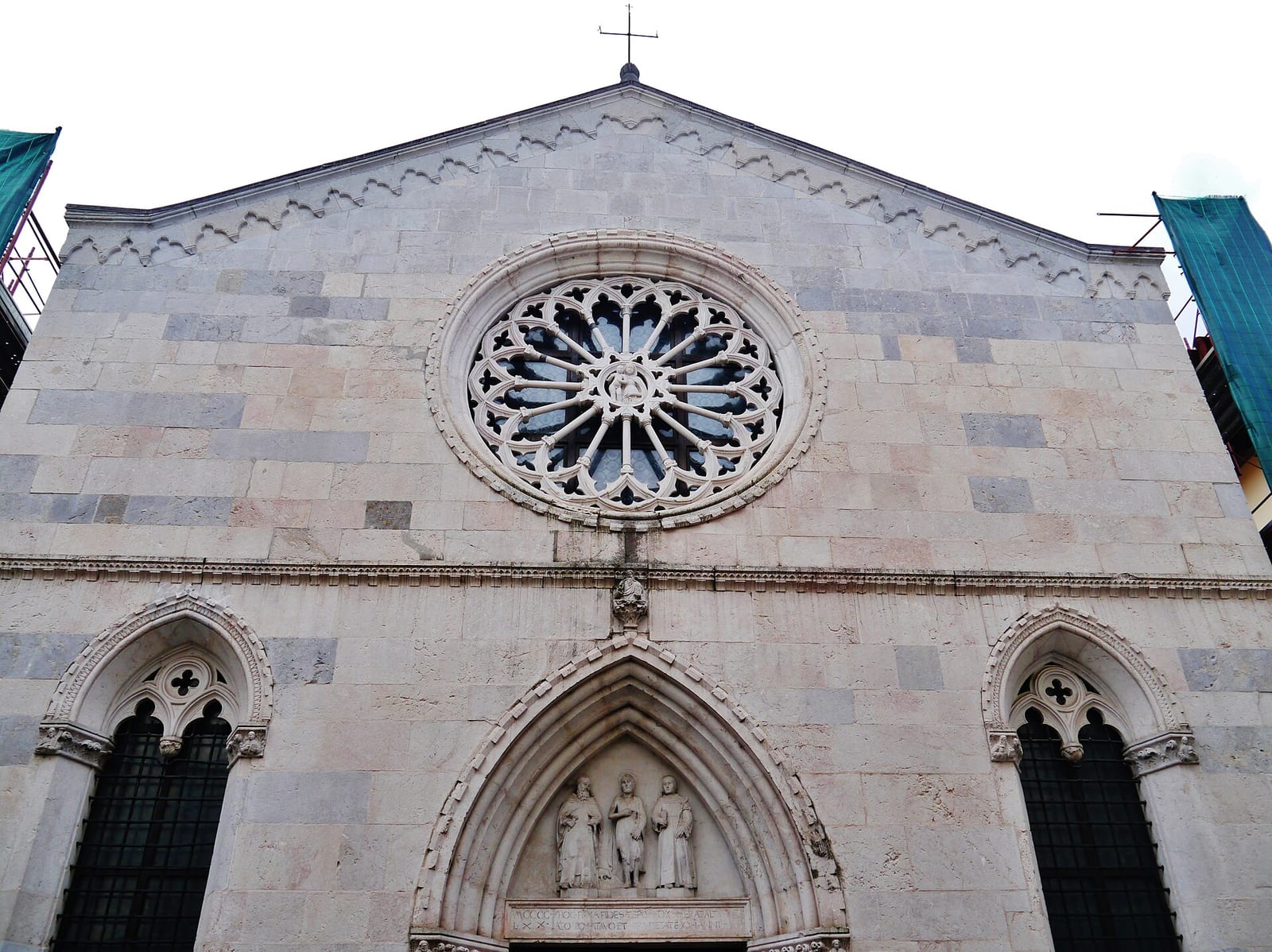 Façade de Sant'Antonio Abate à San Daniele (Pellegrino da San Daniele)