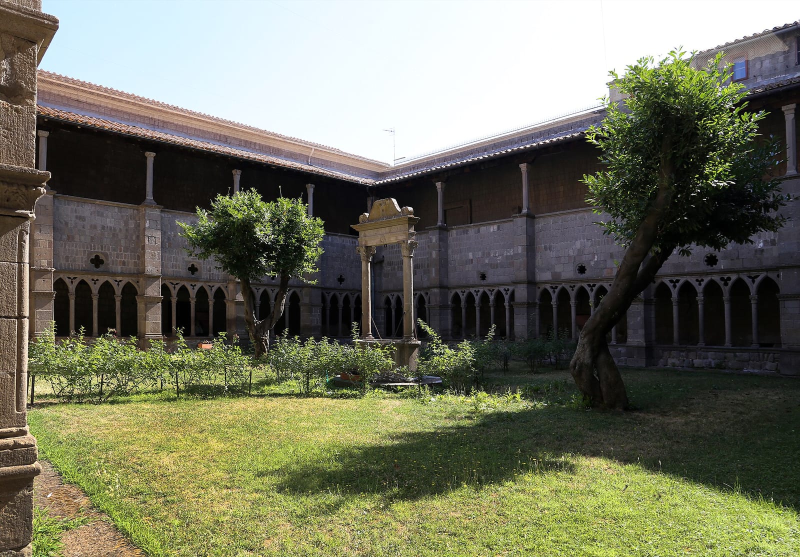 Vue de Santa Maria della Verità à Viterbe (la Cappella Mazzatosta)