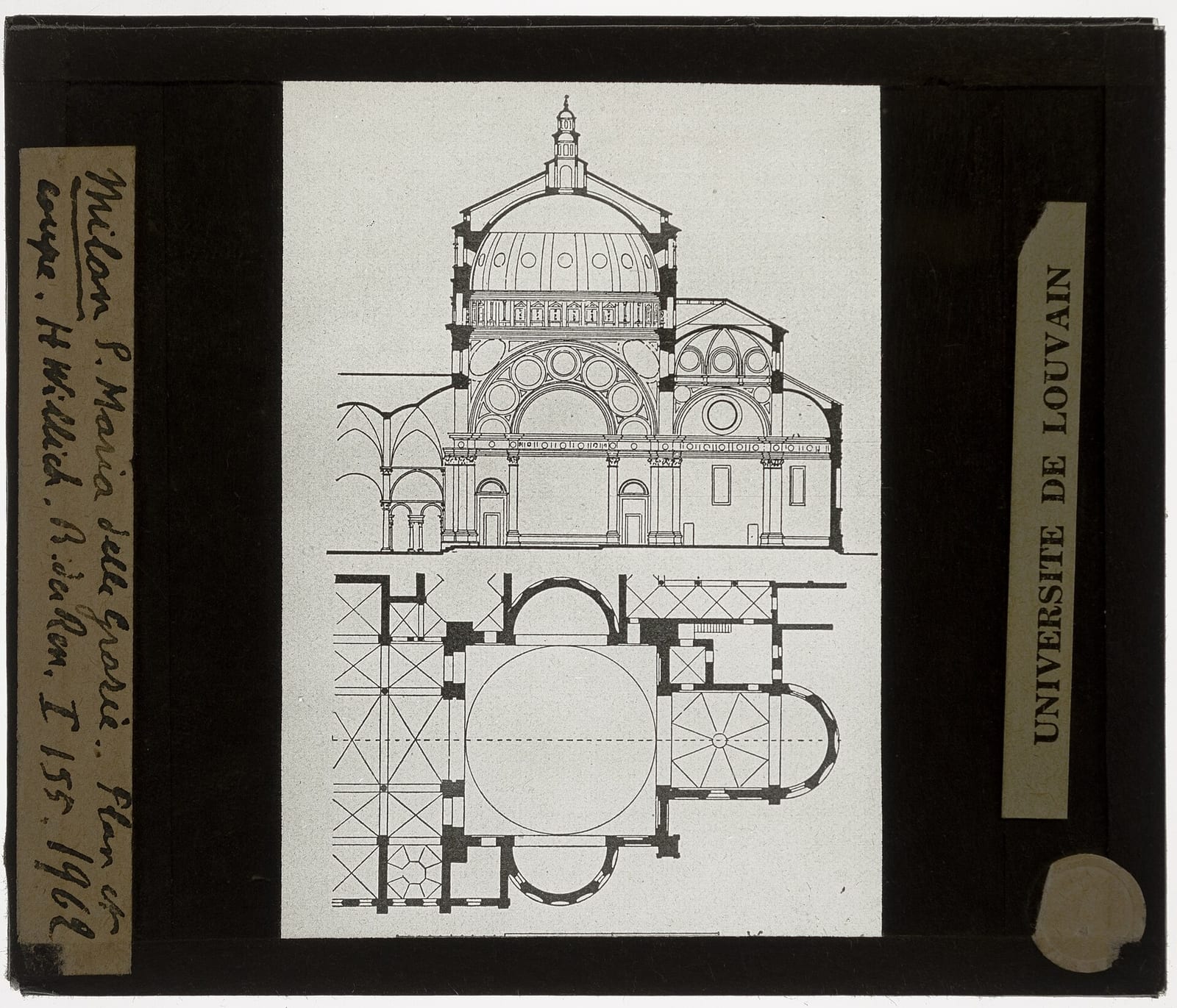 Détail de Santa Maria delle Grazie à Milan