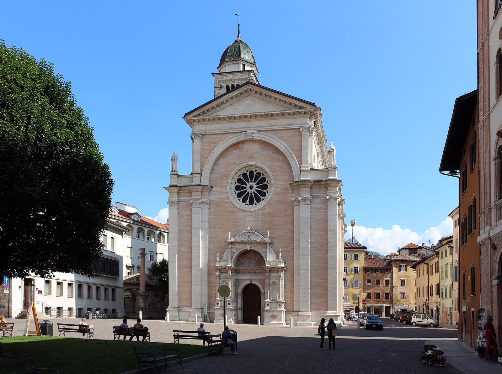Façade de Santa Maria Maggiore à Trente (le Concile de Trente)