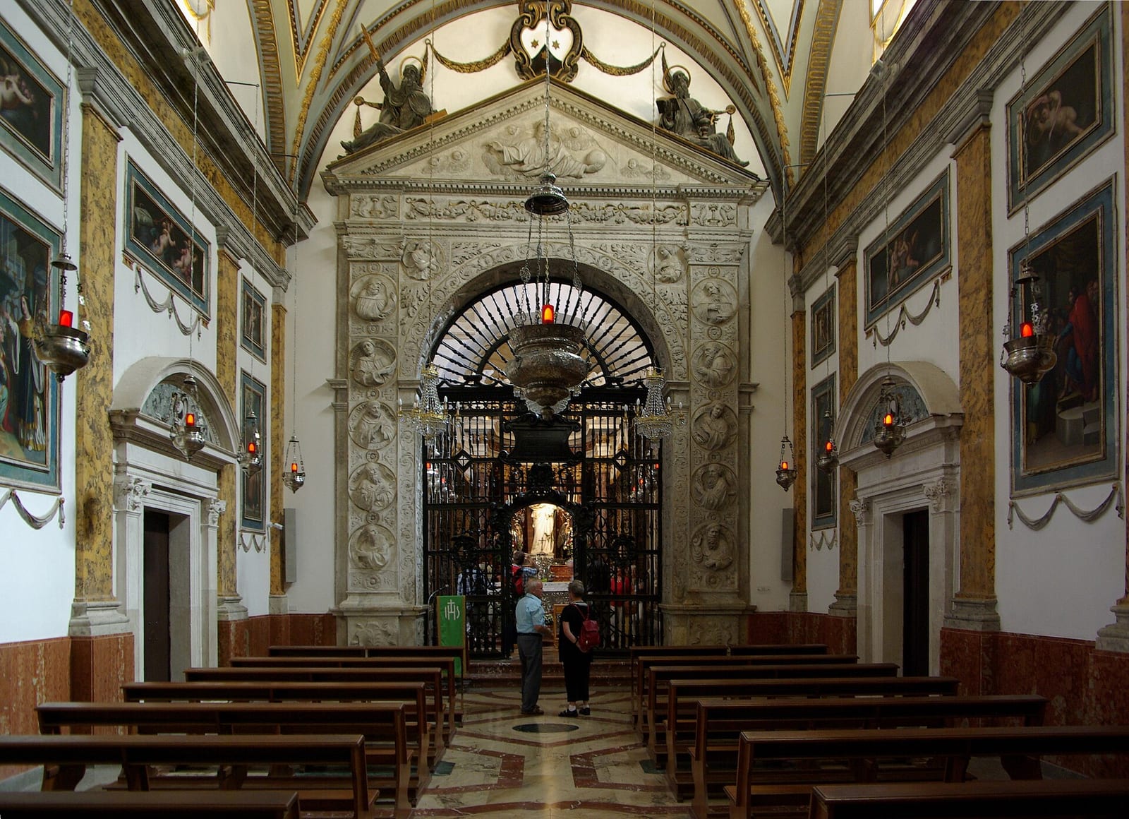 Vue de Le Sanctuaire de l'Annonciation à Trapani