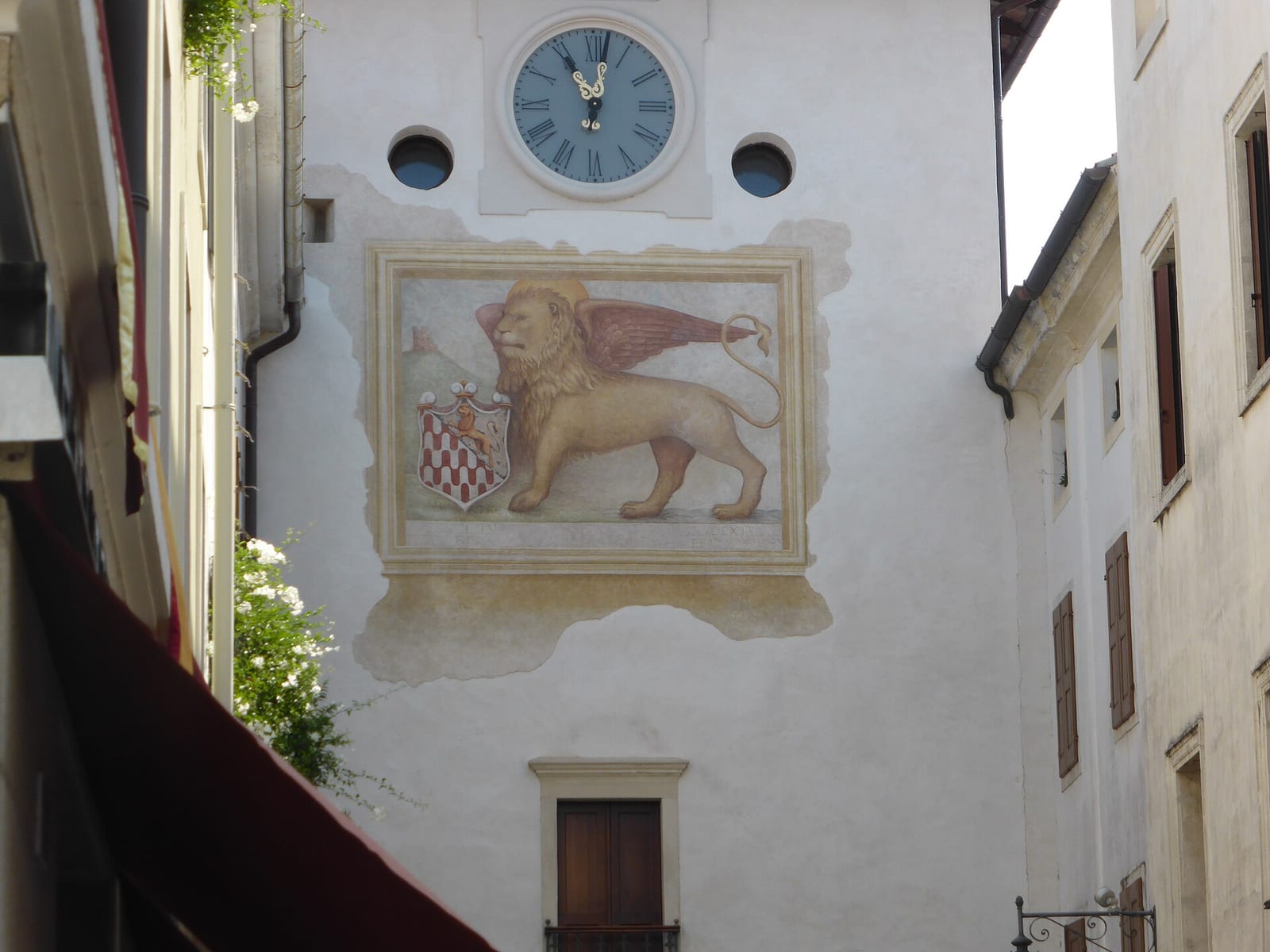 Détail de Spilimbergo (le Duomo et le Palazzo Dipinto)
