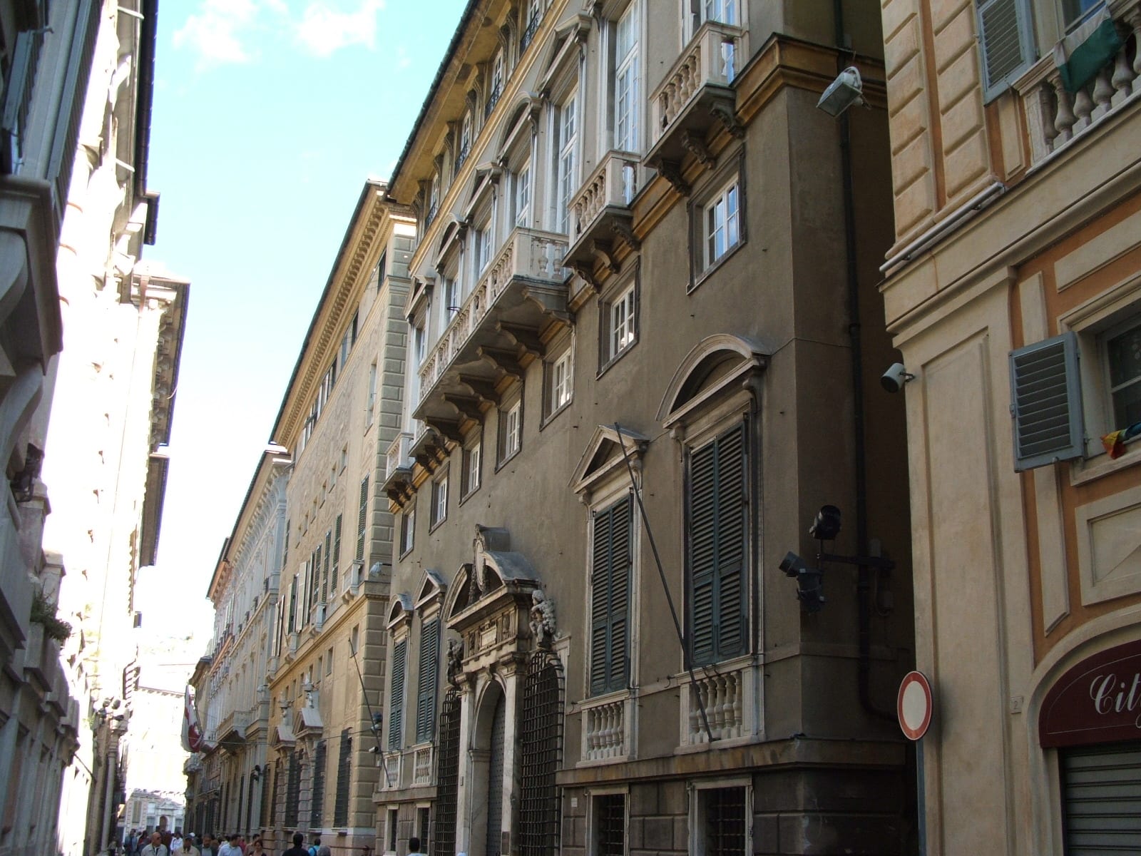 La Strada Nuova et les Palazzi dei Rolli à Gênes dans son environnement