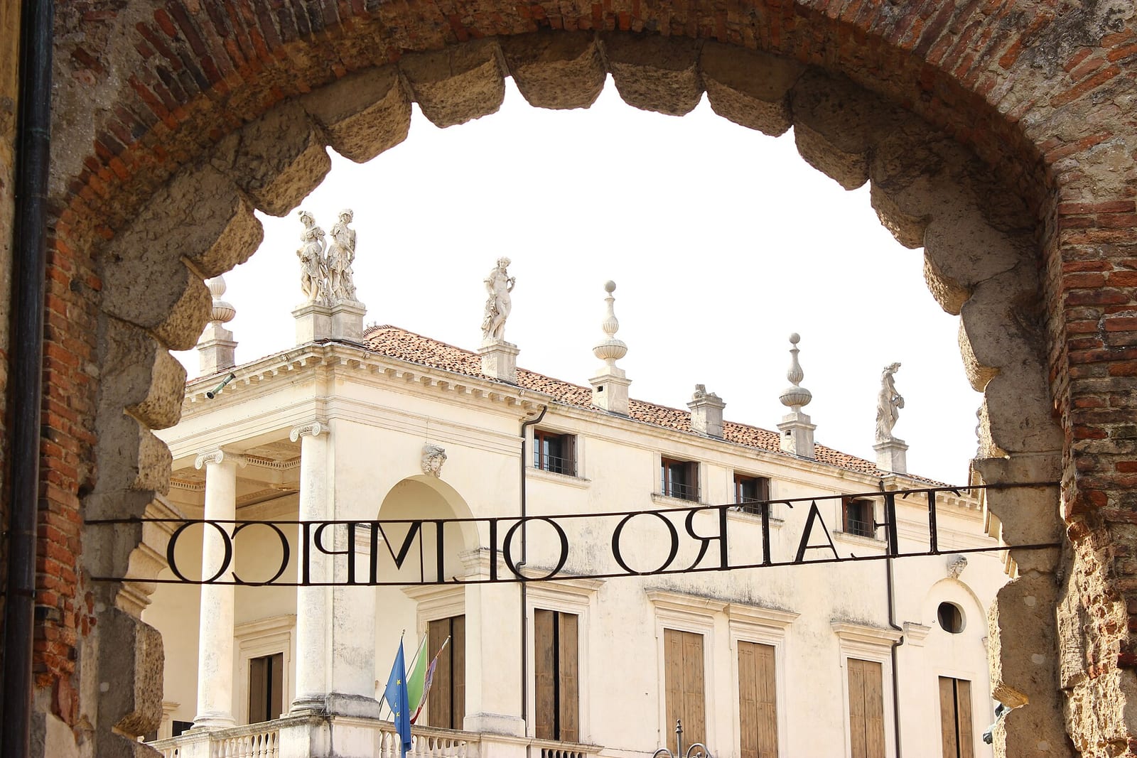 Façade de Le Teatro Olimpico de Vicence