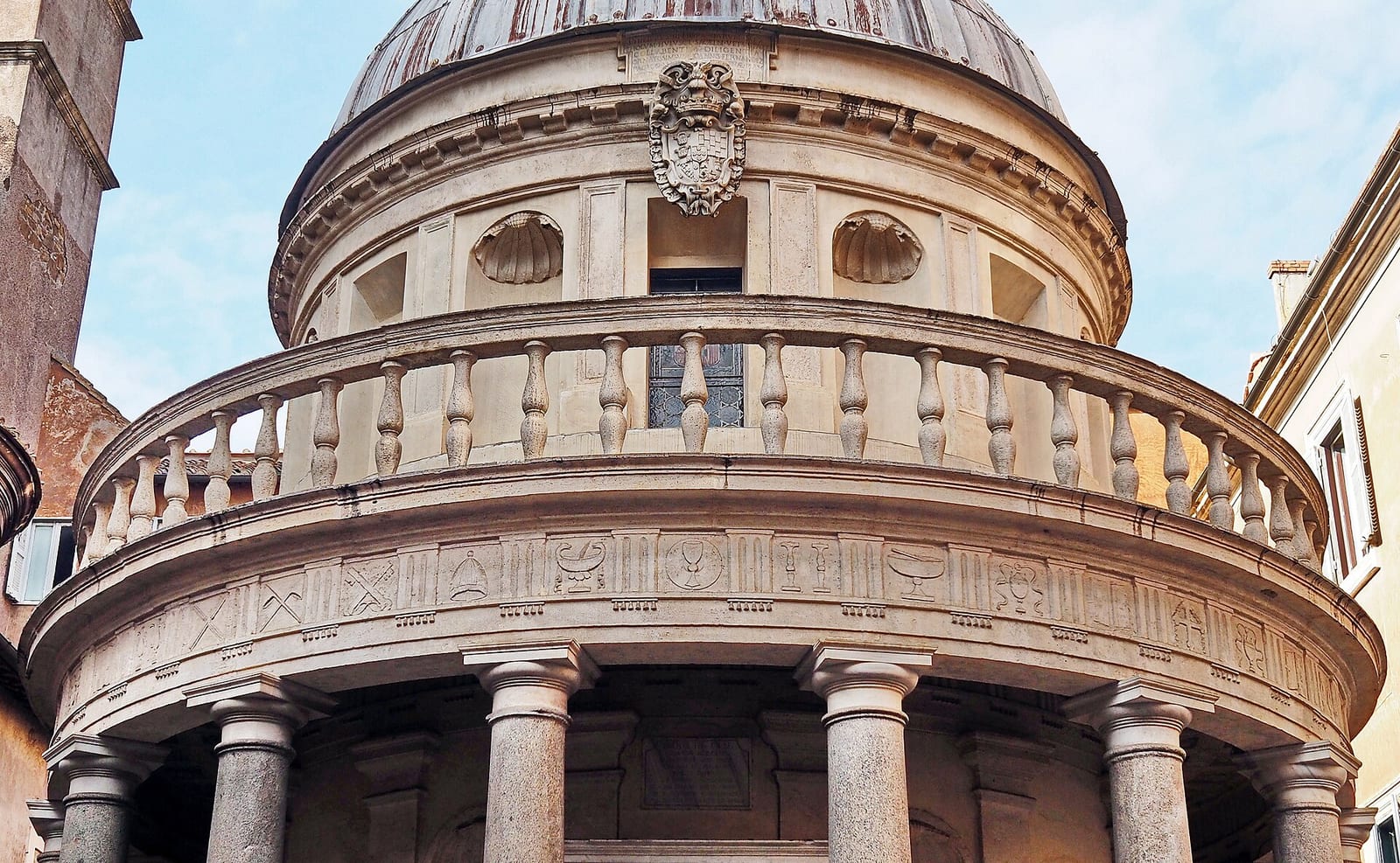 Détail de Le Tempietto de Bramante