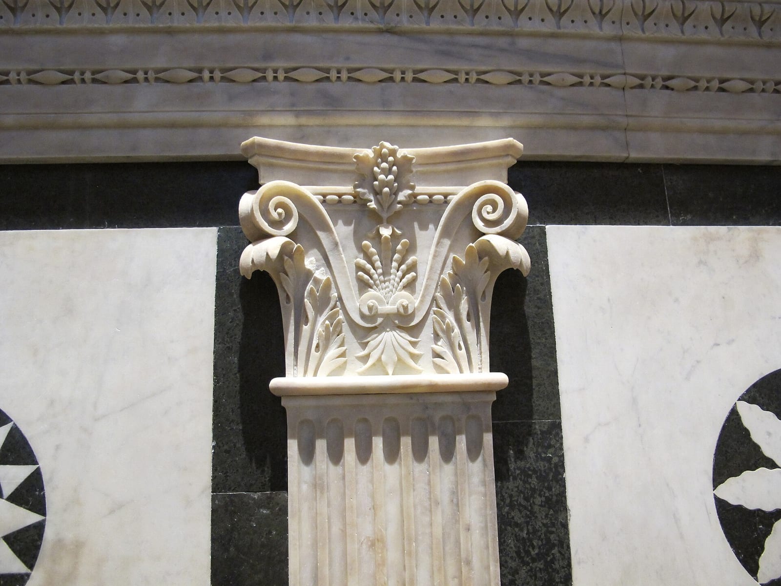 Détail de Le Tempietto du Saint-Sépulcre (Chapelle Rucellai)