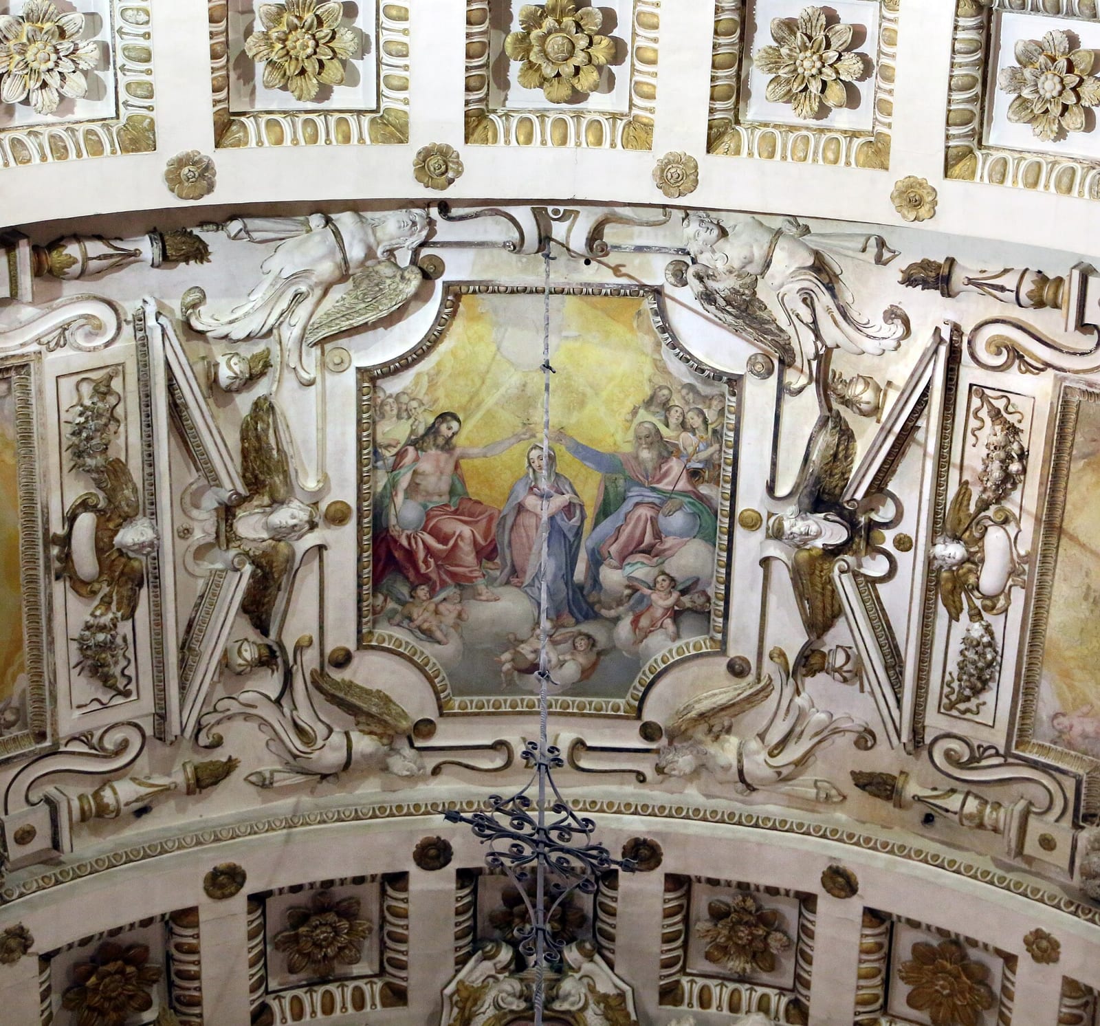 Intérieur de Le Temple de San Biagio à Montepulciano