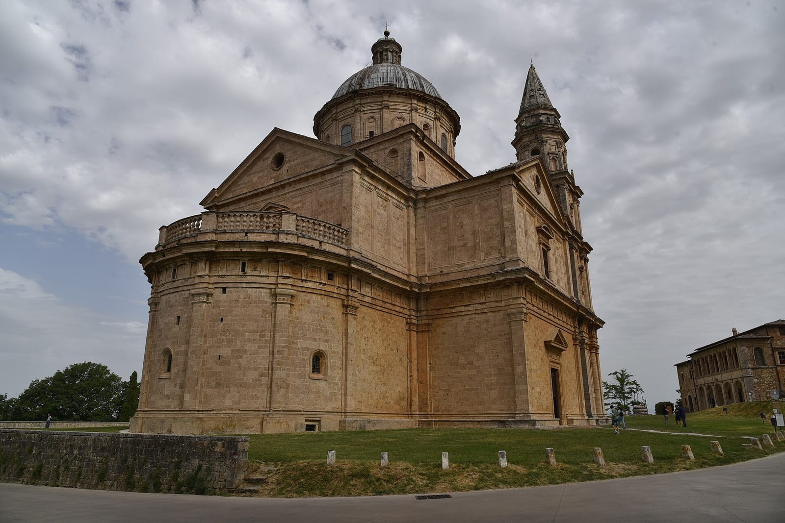 Vue de Le Temple de San Biagio à Montepulciano
