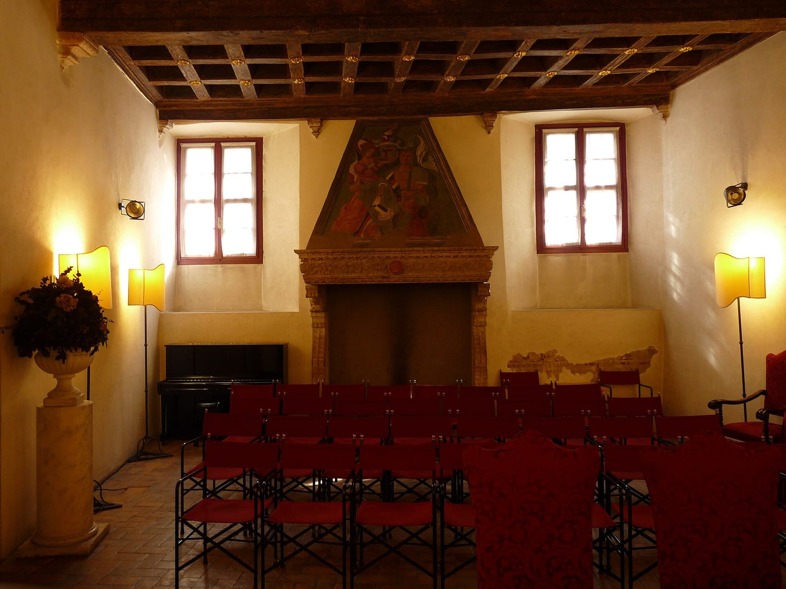Détail de Trente, ville peinte : le Palazzo Geremia et les façades de la Renaissance