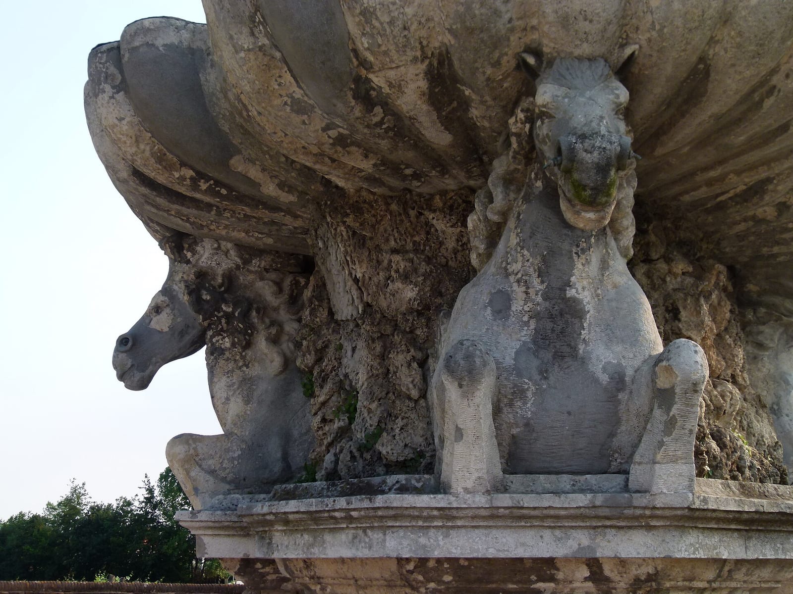 Détail de La Villa Barbaro à Maser
