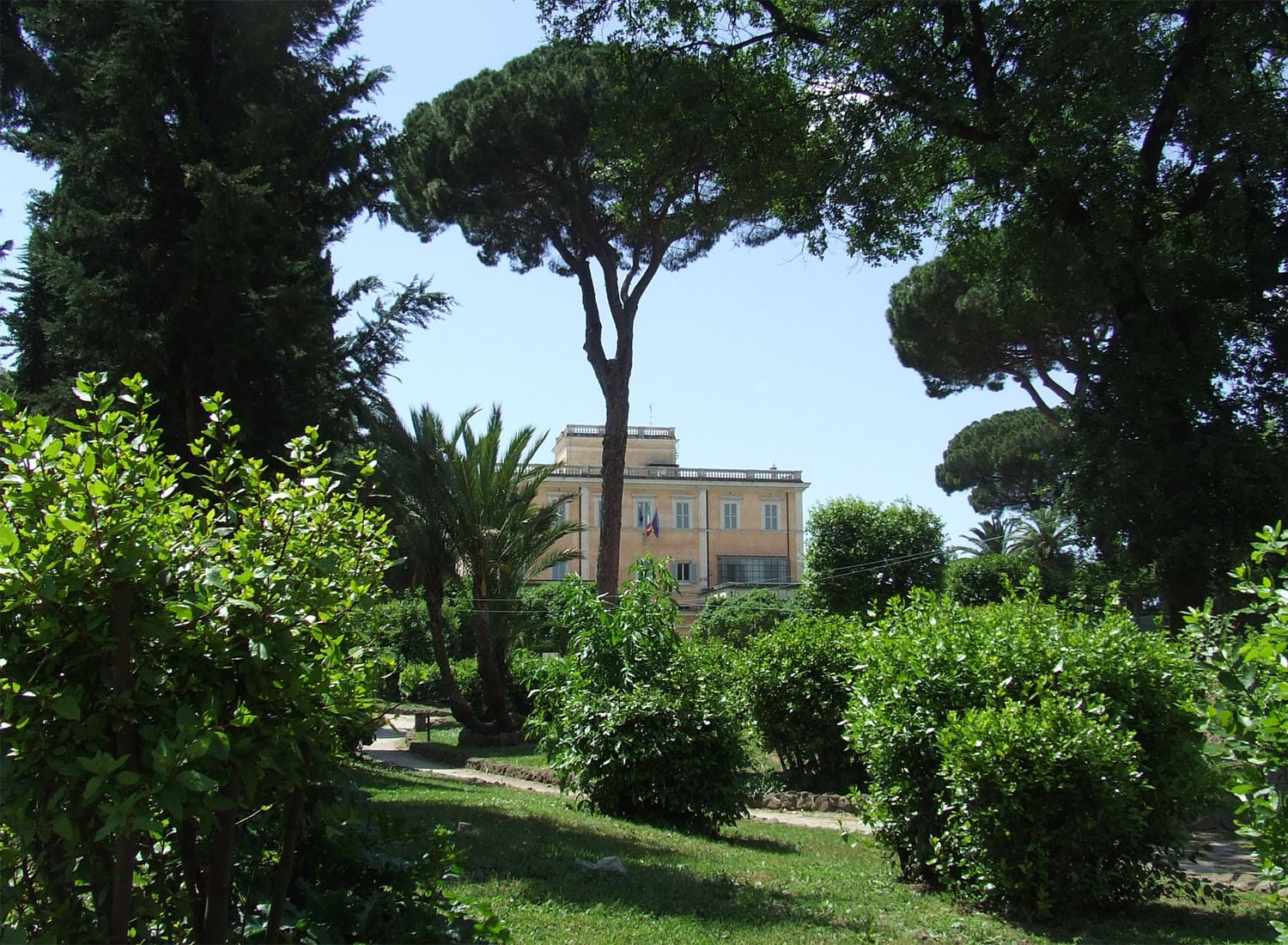 Vue de La Villa Celimontana