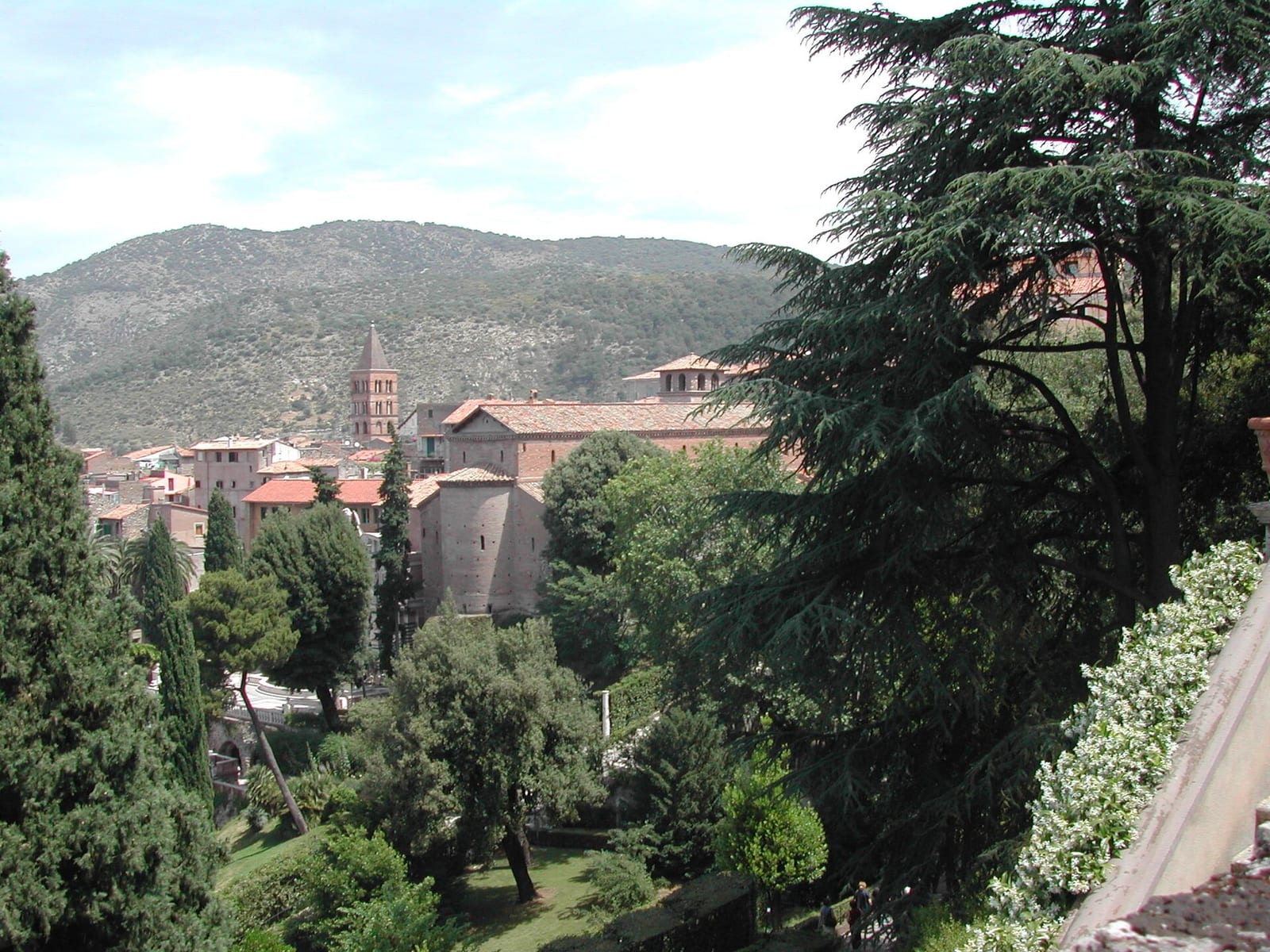Intérieur de La Villa d'Este à Tivoli