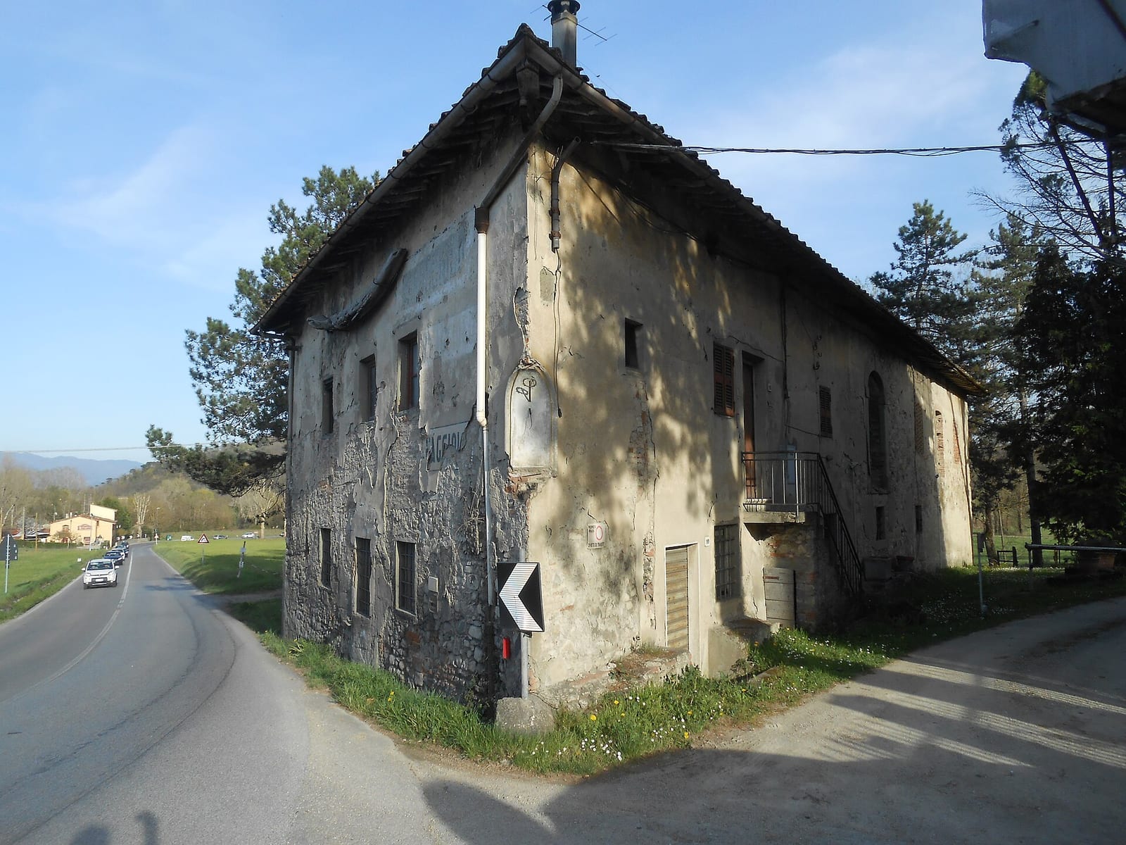 Vue de La Villa Médicis de Cafaggiolo