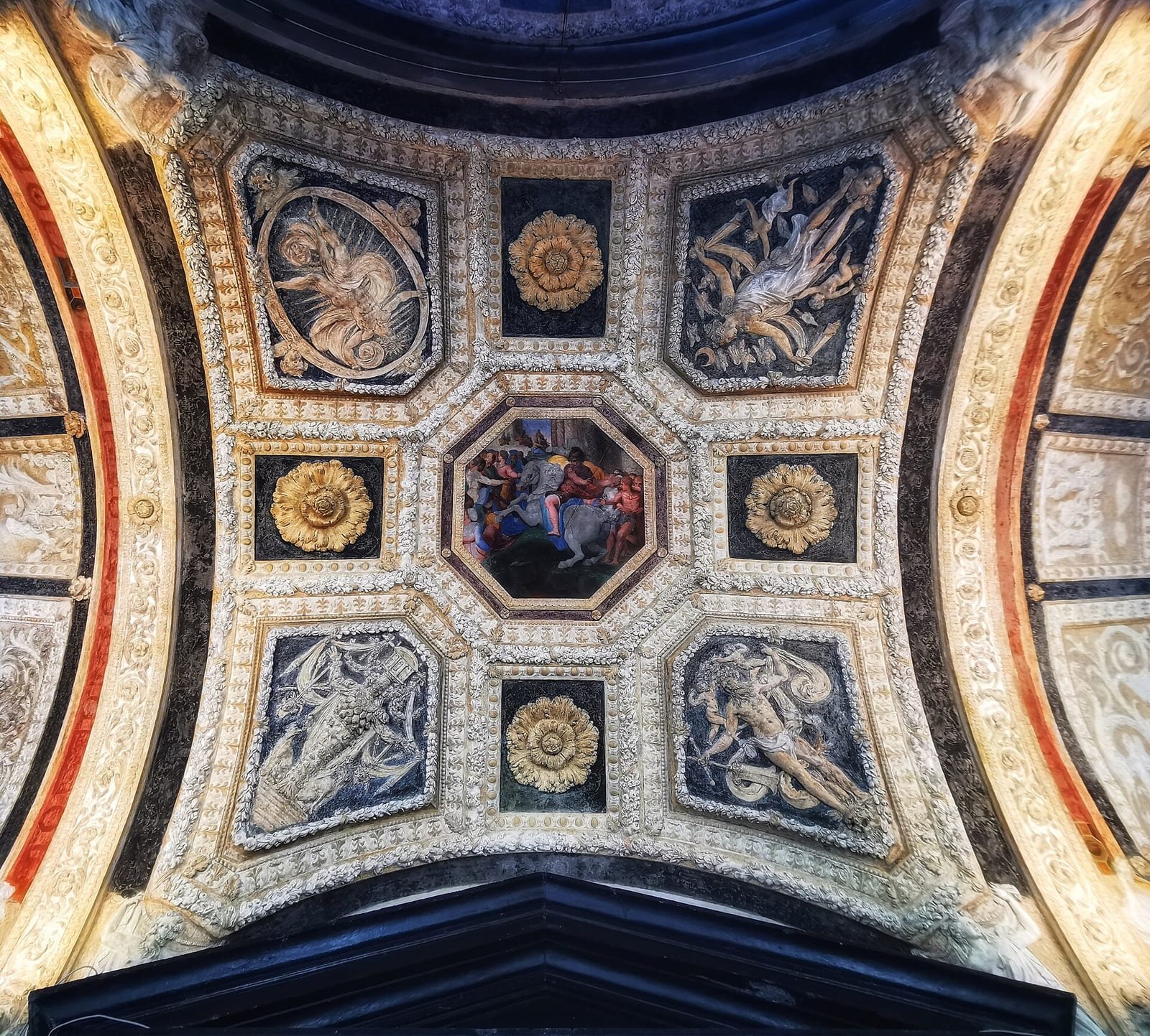 Intérieur de La Villa del Principe (Palais d'Andrea Doria) à Gênes