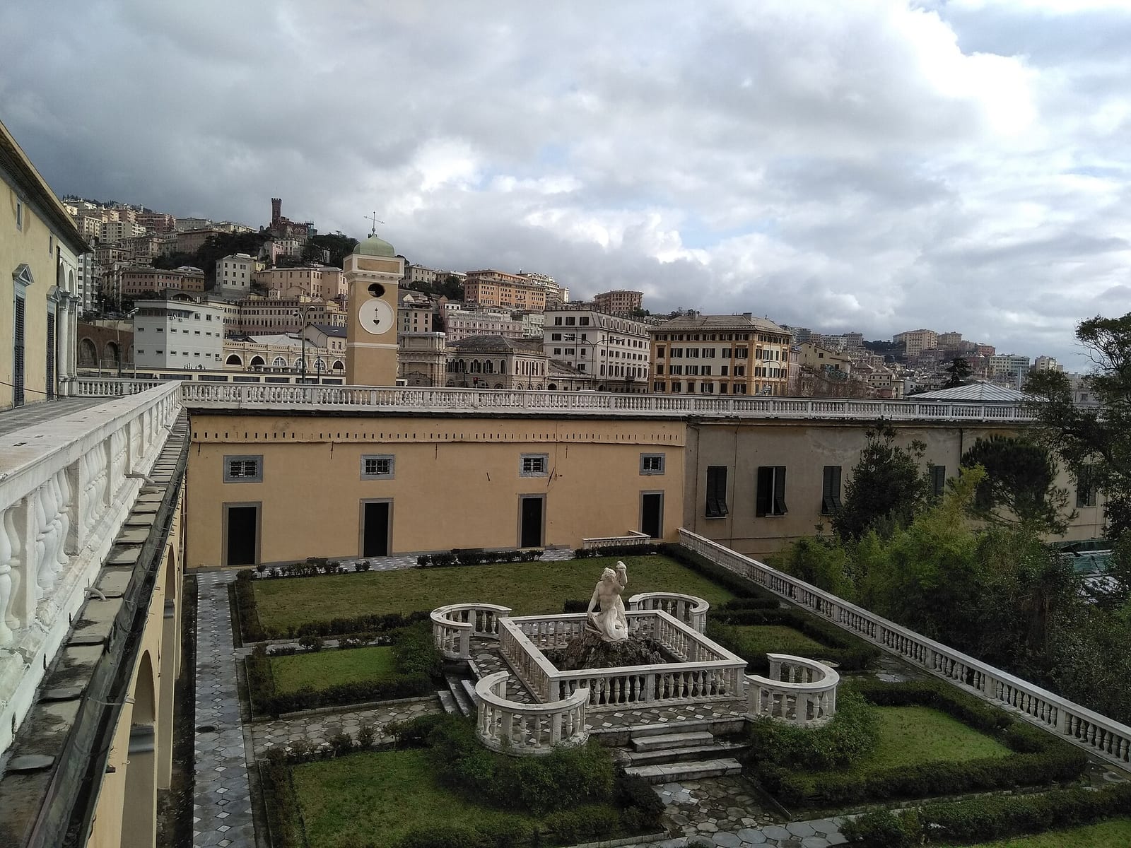 La Villa del Principe (Palais d'Andrea Doria) à Gênes dans son environnement