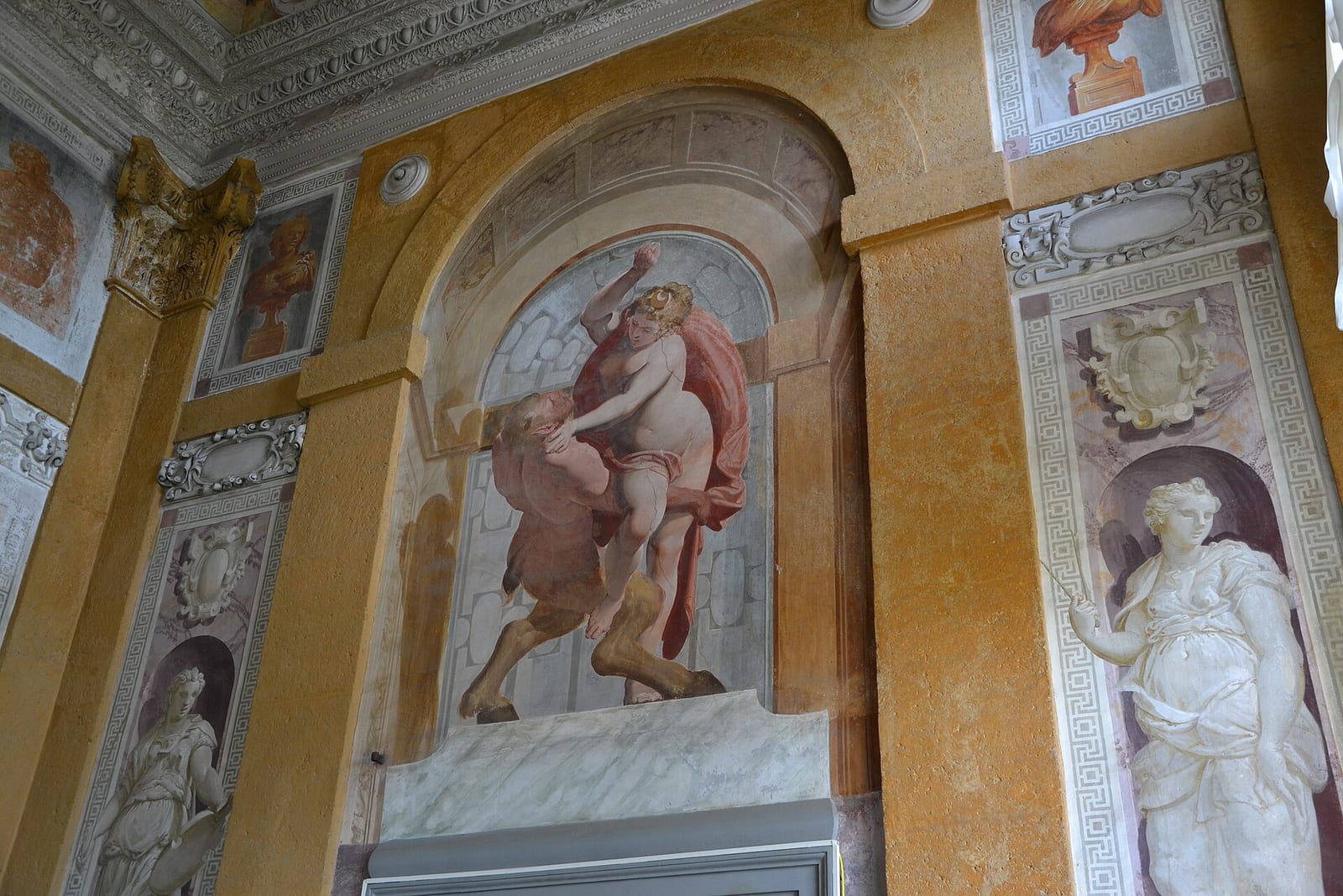Intérieur de La Villa delle Peschiere à Gênes