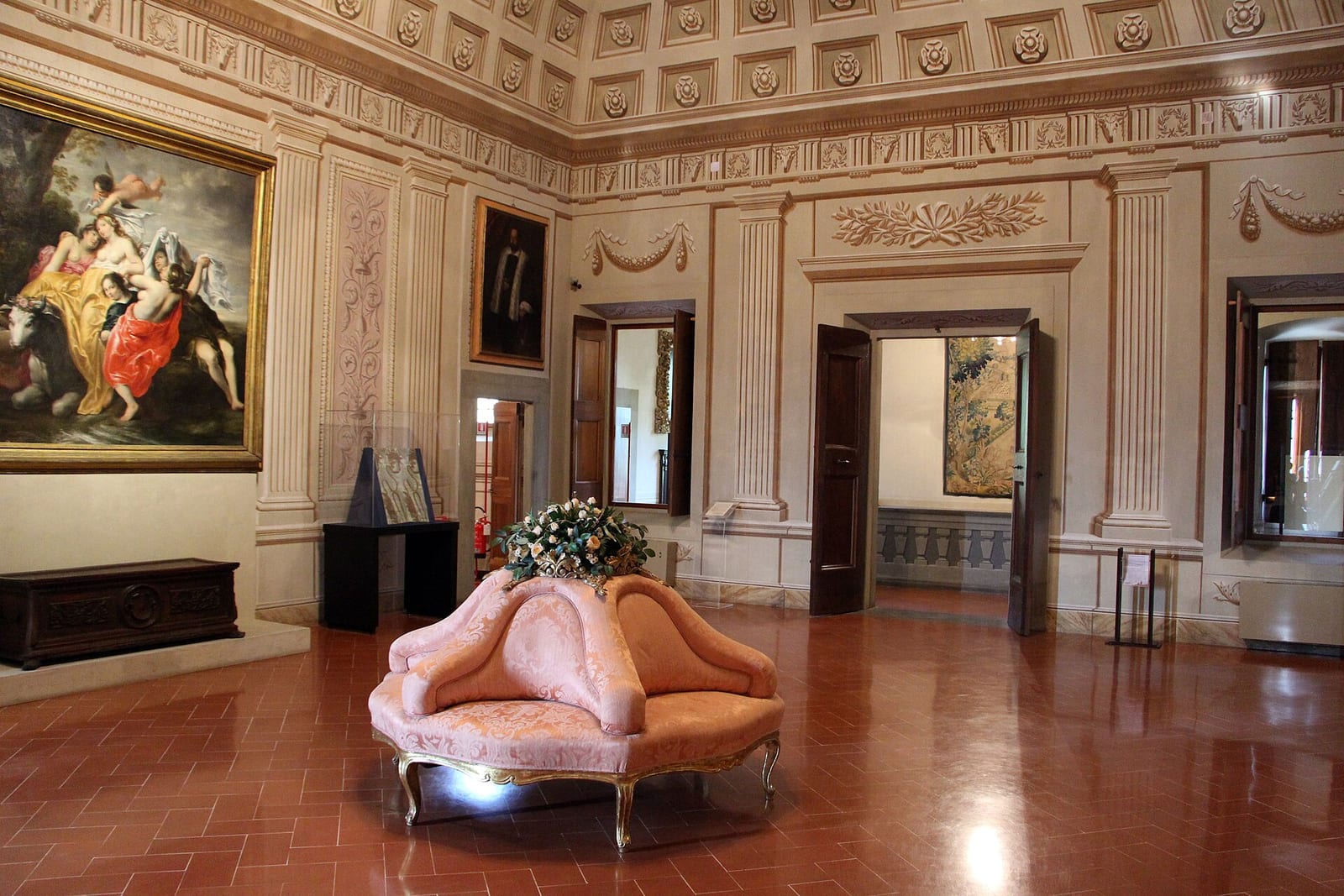 Intérieur de La Villa Médicis de Cerreto Guidi