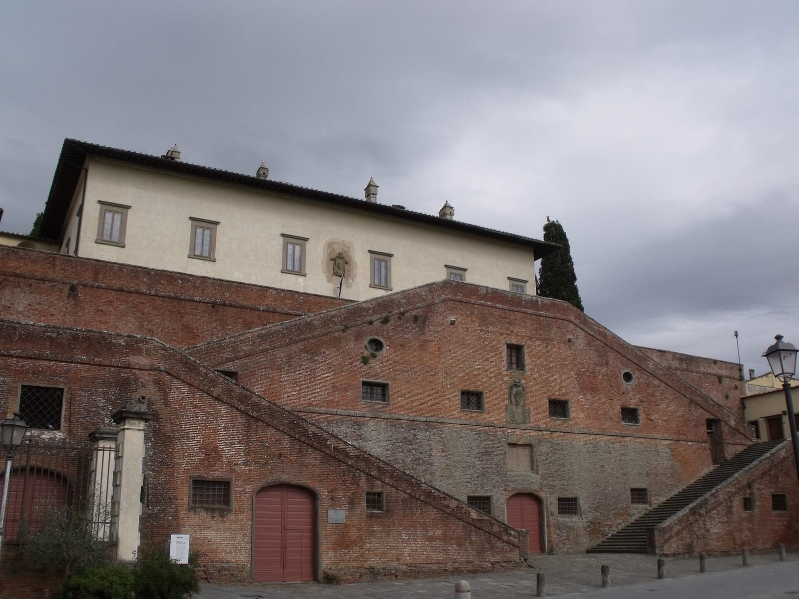Vue de La Villa Médicis de Cerreto Guidi
