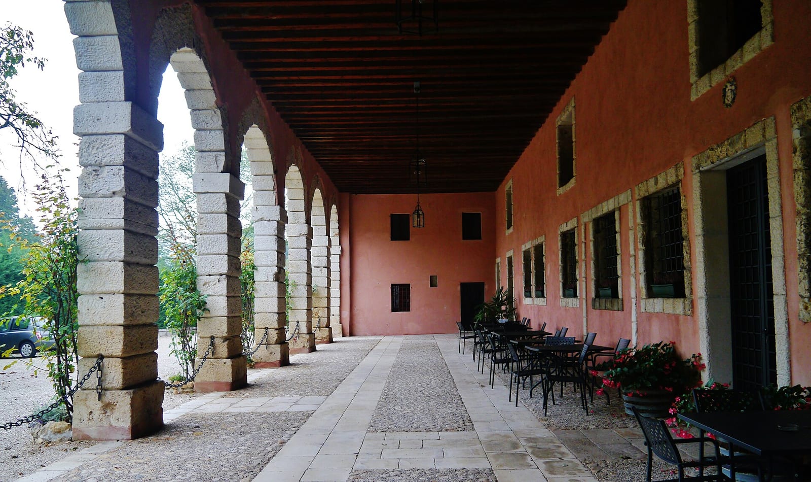 Détail de La Villa La Rotonda (Almerico Capra)