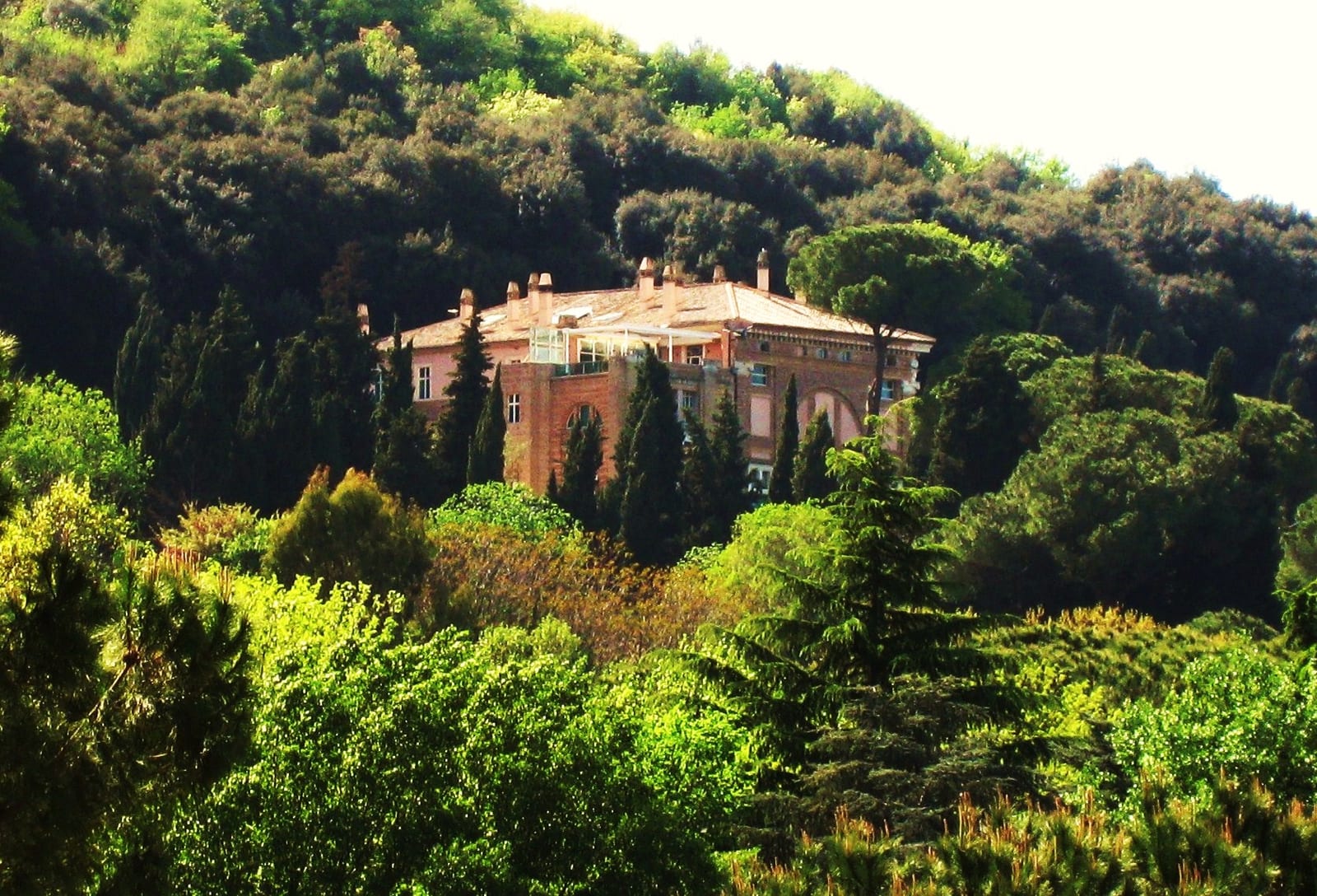 Vue de La Villa Madama