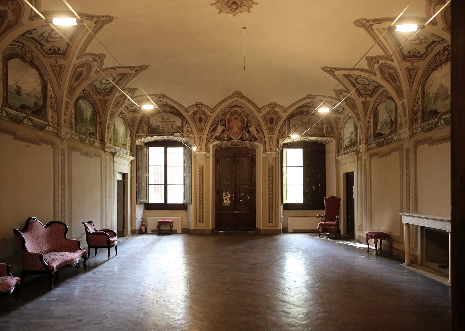 Intérieur de La Villa Médicis de Careggi