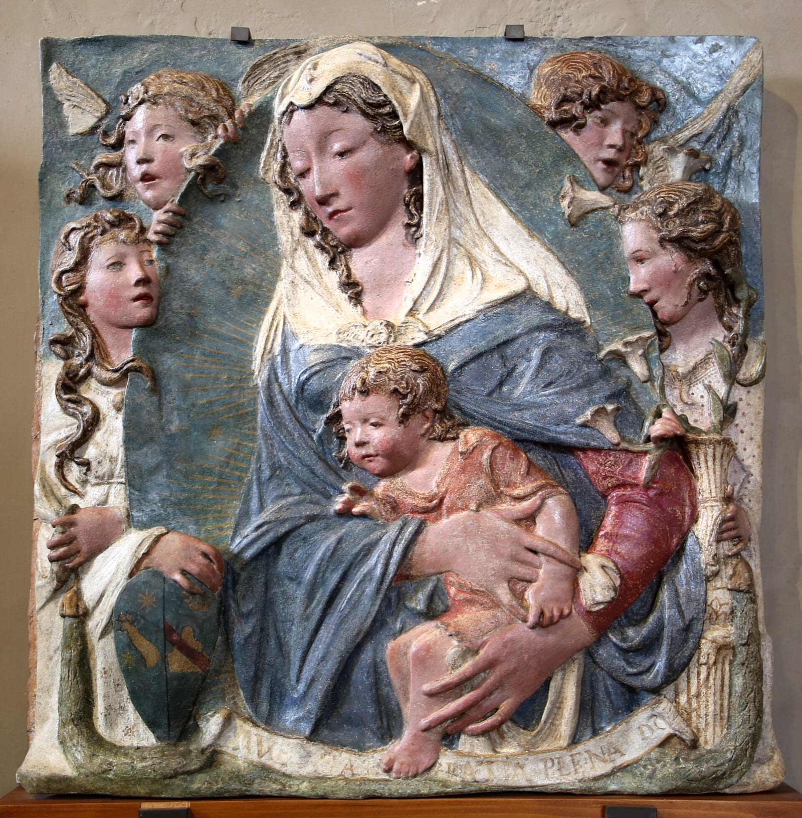 Détail de La Villa Médicis de Castello