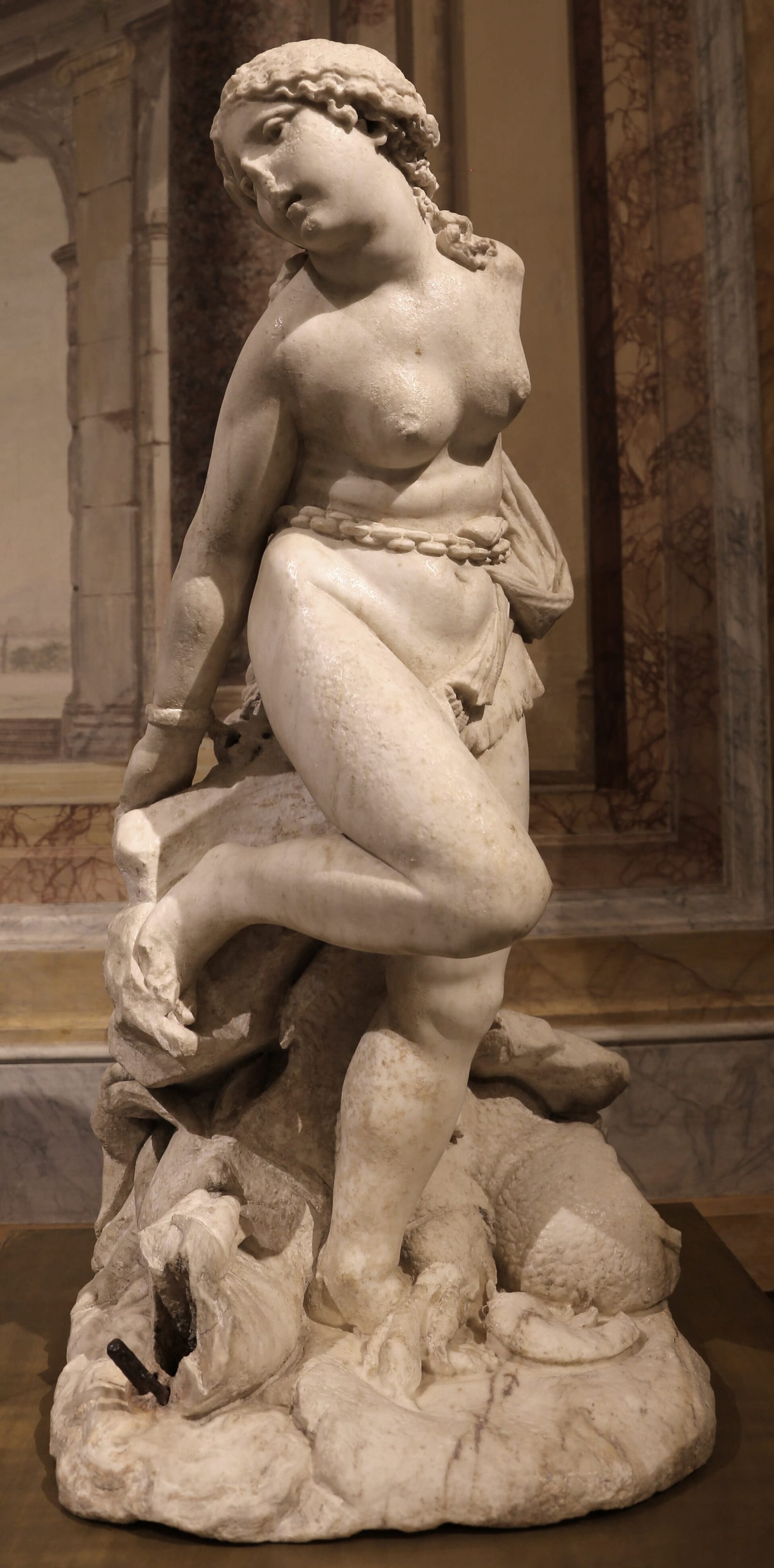 Détail de L'Accademia Carrara de Bergame