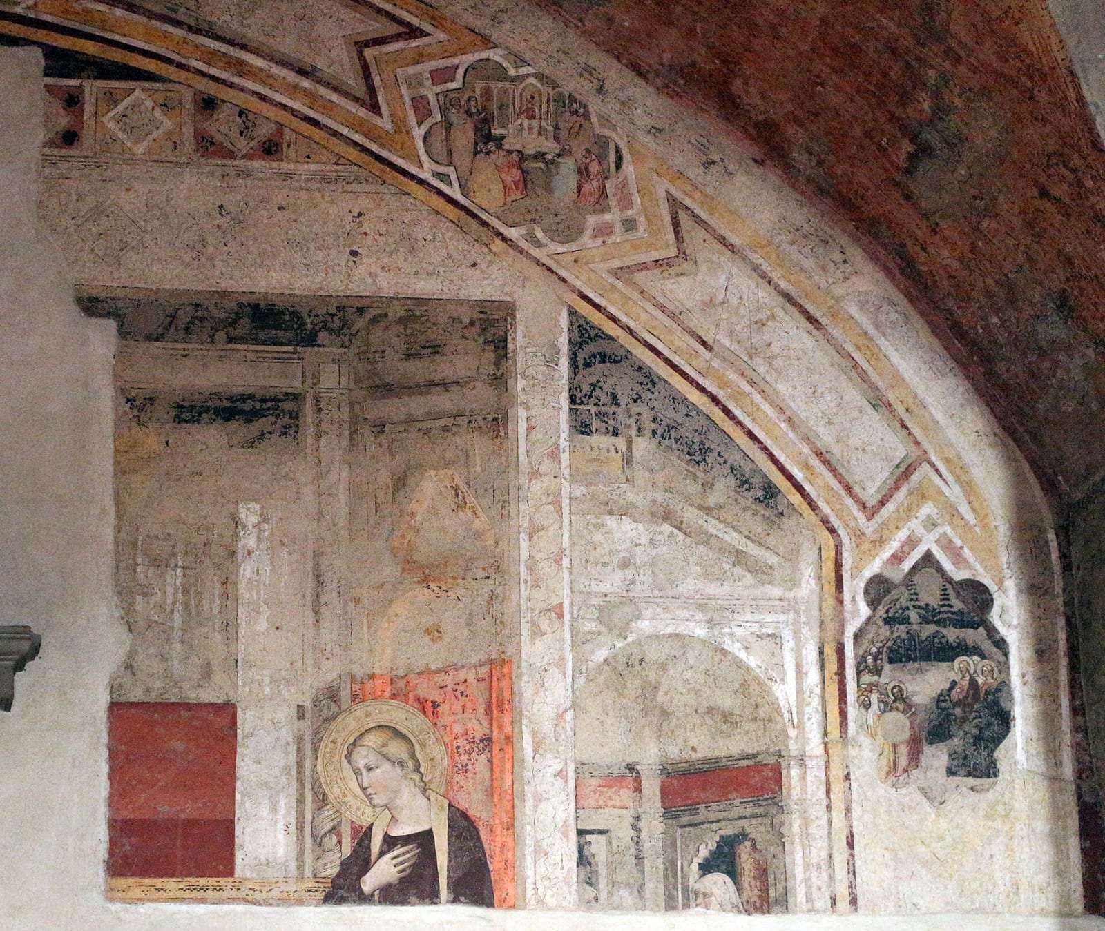 Détail de Le Cénacle de Sant'Apollonia