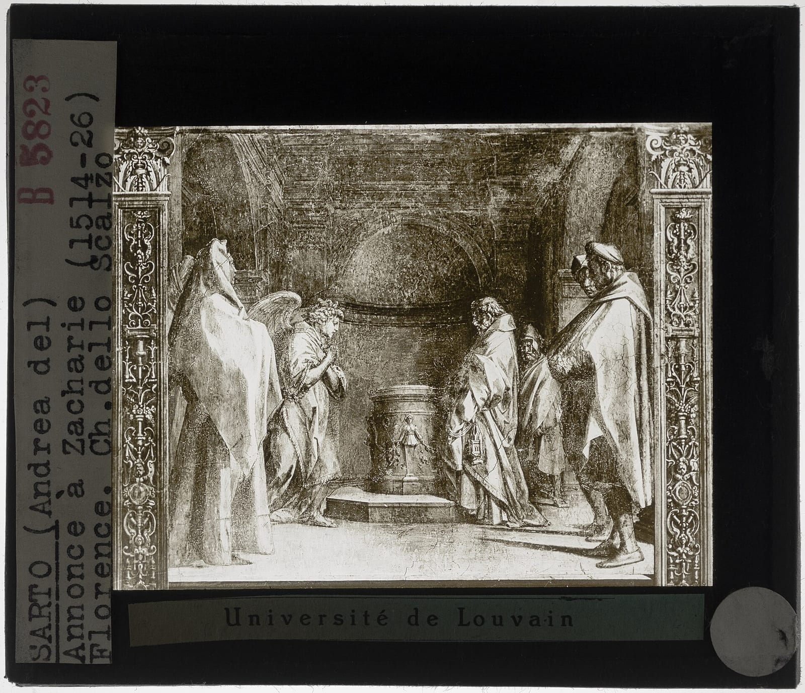 Détail de Le Cloître du Scalzo