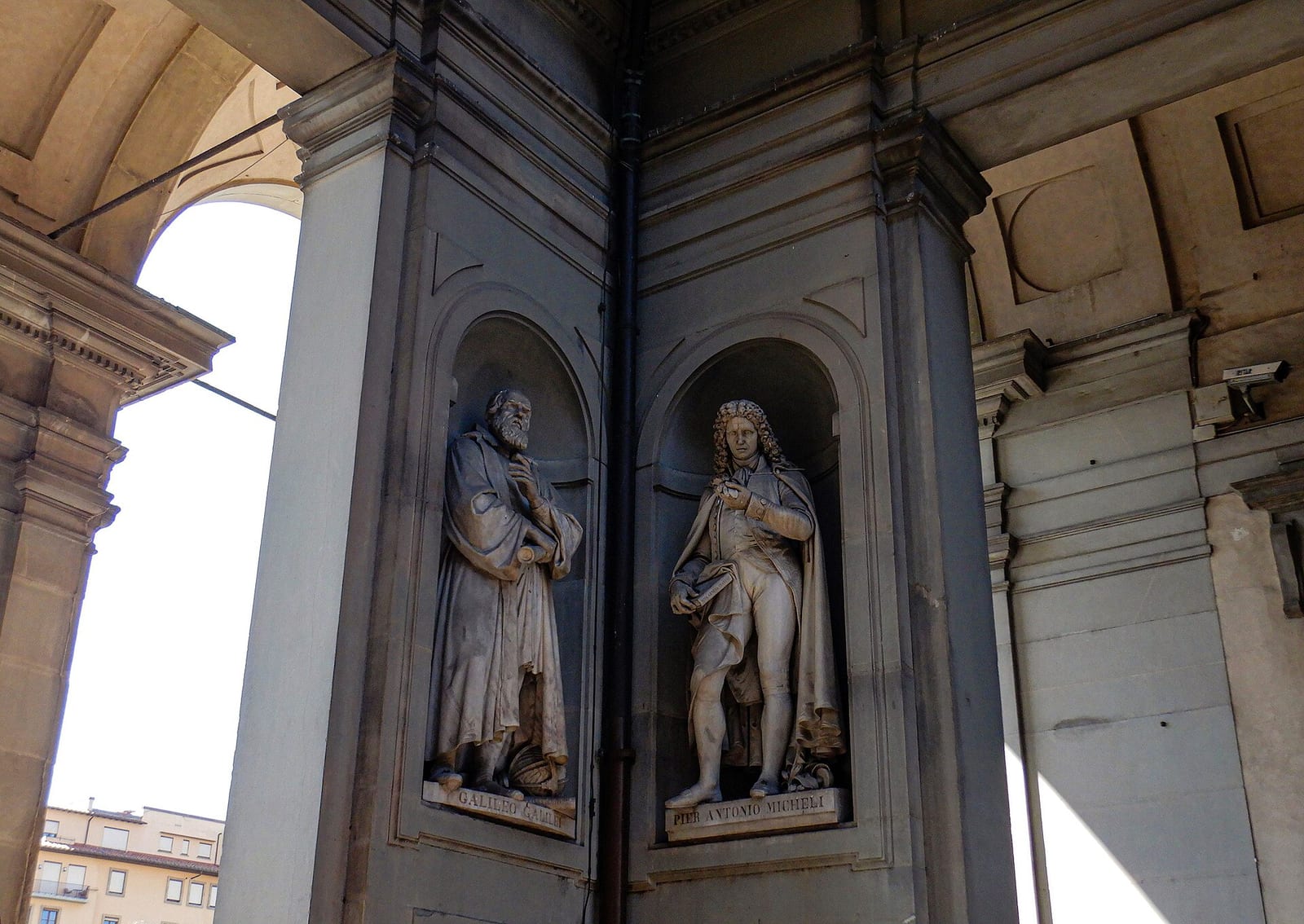 Détail de La Galerie des Offices