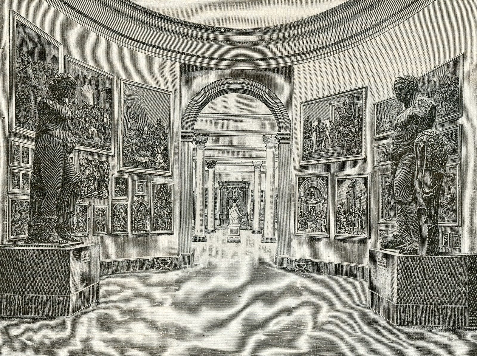 La Galleria Nazionale di Parma dans son environnement