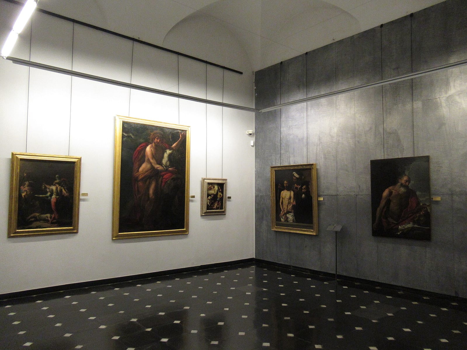 Intérieur de La Galleria di Palazzo Bianco à Gênes
