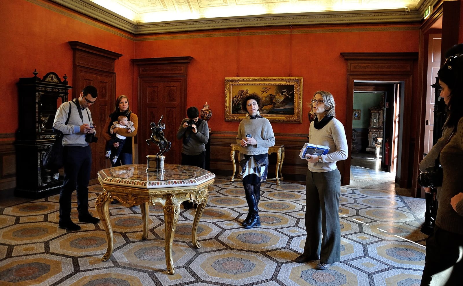 Intérieur de Le Museo Borgogna à Verceil