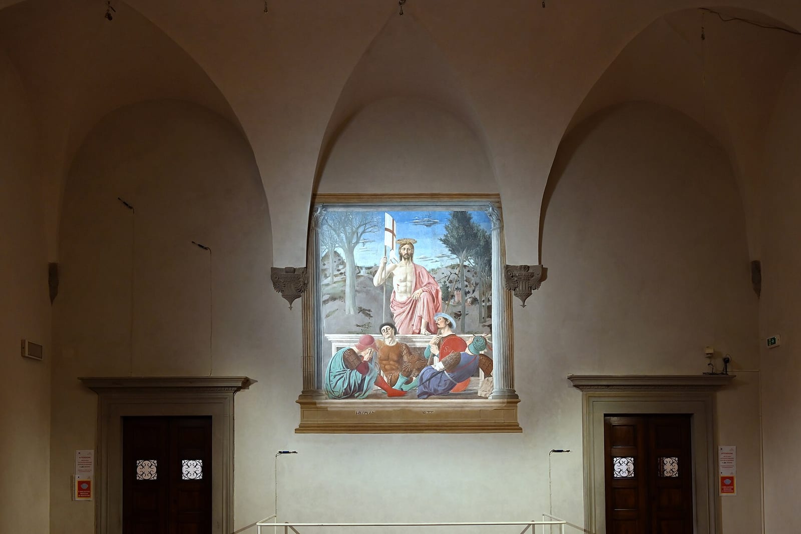 Vue de Le Museo Civico de Sansepolcro (Piero della Francesca)