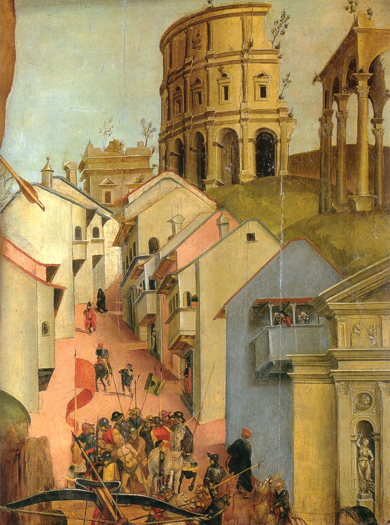 Détail de La Pinacothèque communale de Città di Castello
