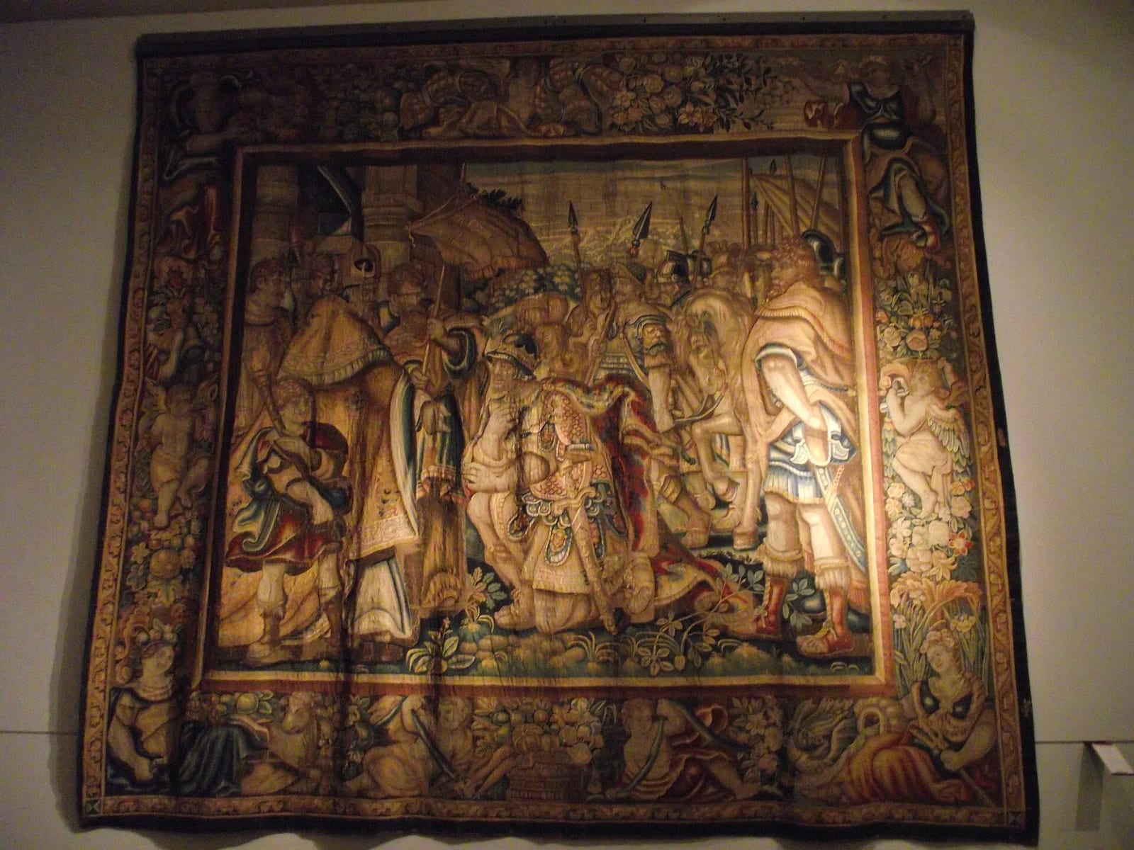 Vue de La Pinacoteca Civica de Fabriano (patrie de Gentile da Fabriano)