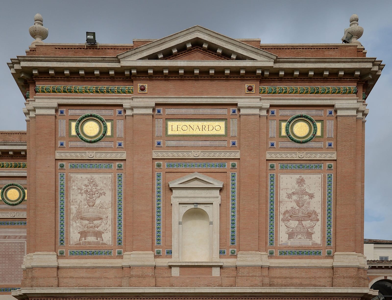 Façade de La Pinacothèque vaticane