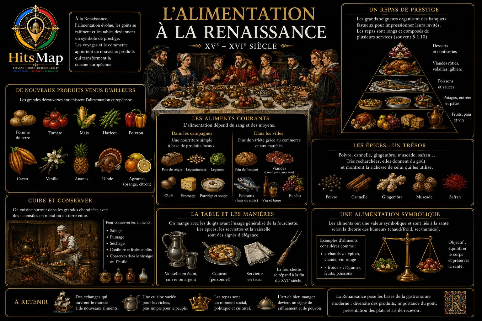 Alimentation à la Renaissance