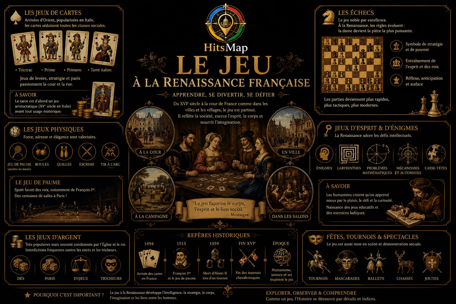 Le Jeu à la Renaissance