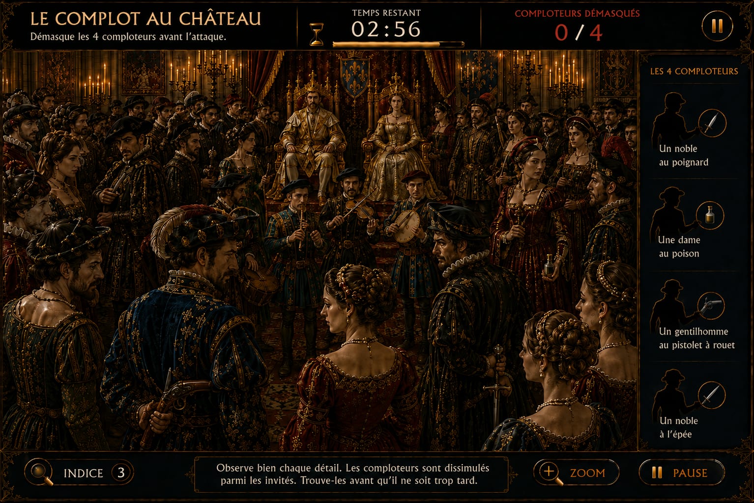 les factions des nobles contre les Valois