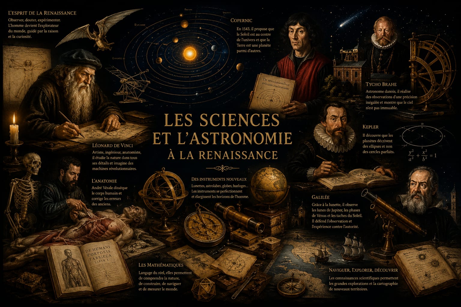 Les sciences et l’astronomie à la Renaissance