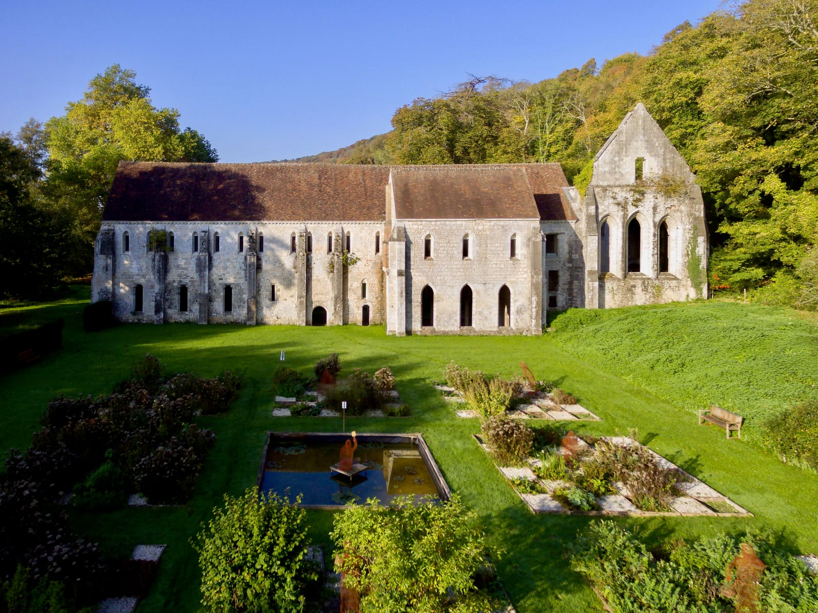 Abbaye de Fontaine-Guérard — édifice religieux à Radepont (27), monument historique (Classé MH) — vue 2